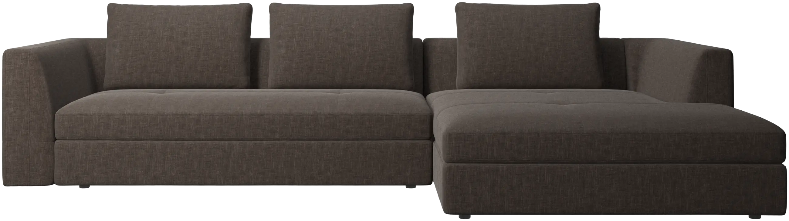 Bergamo sofa with resting unit