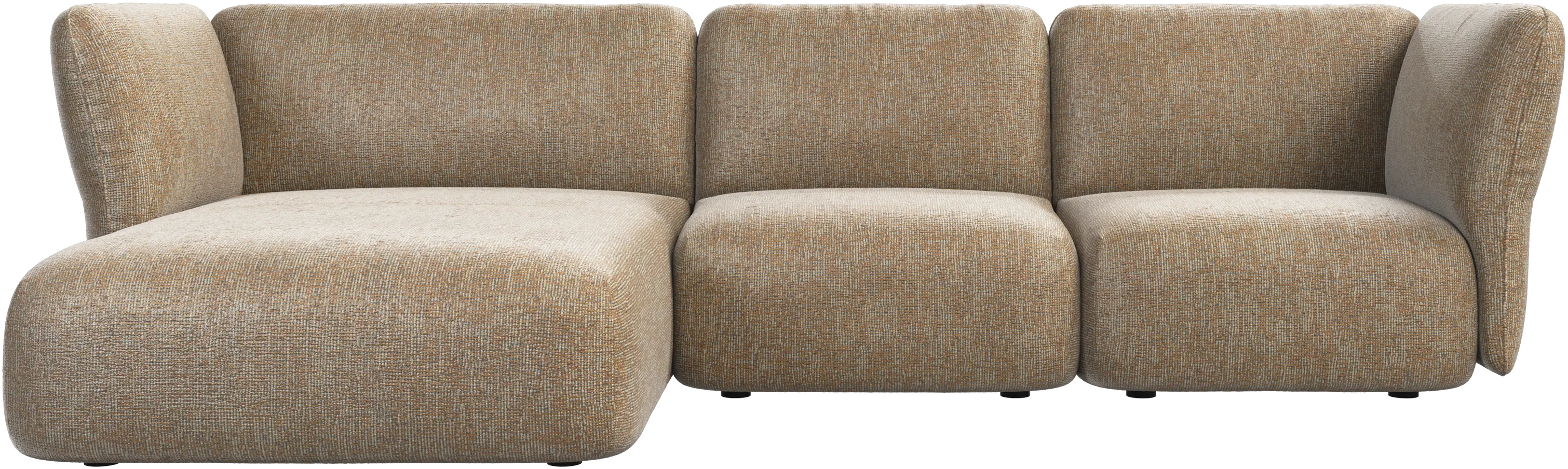 Paraggi 2-seater with chaise longue left