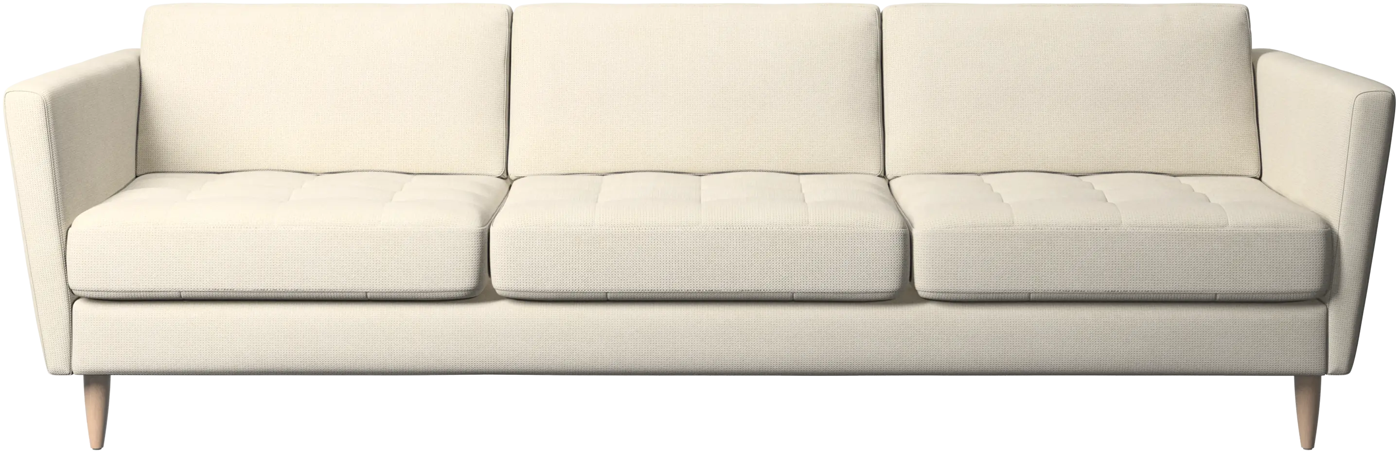 Osaka sofa, tufted seat