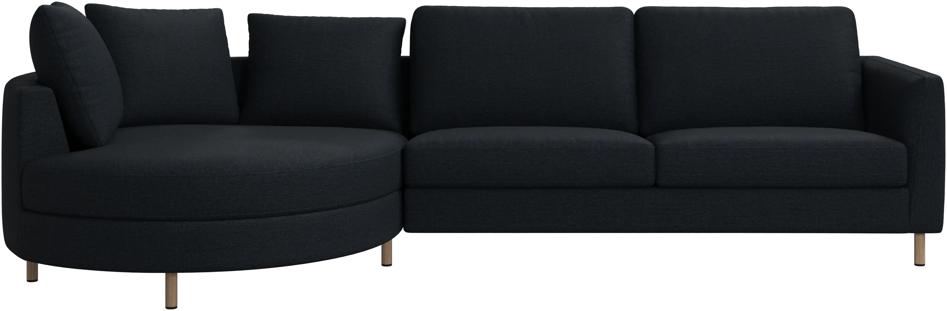 Indivi sofa with chaise longue left