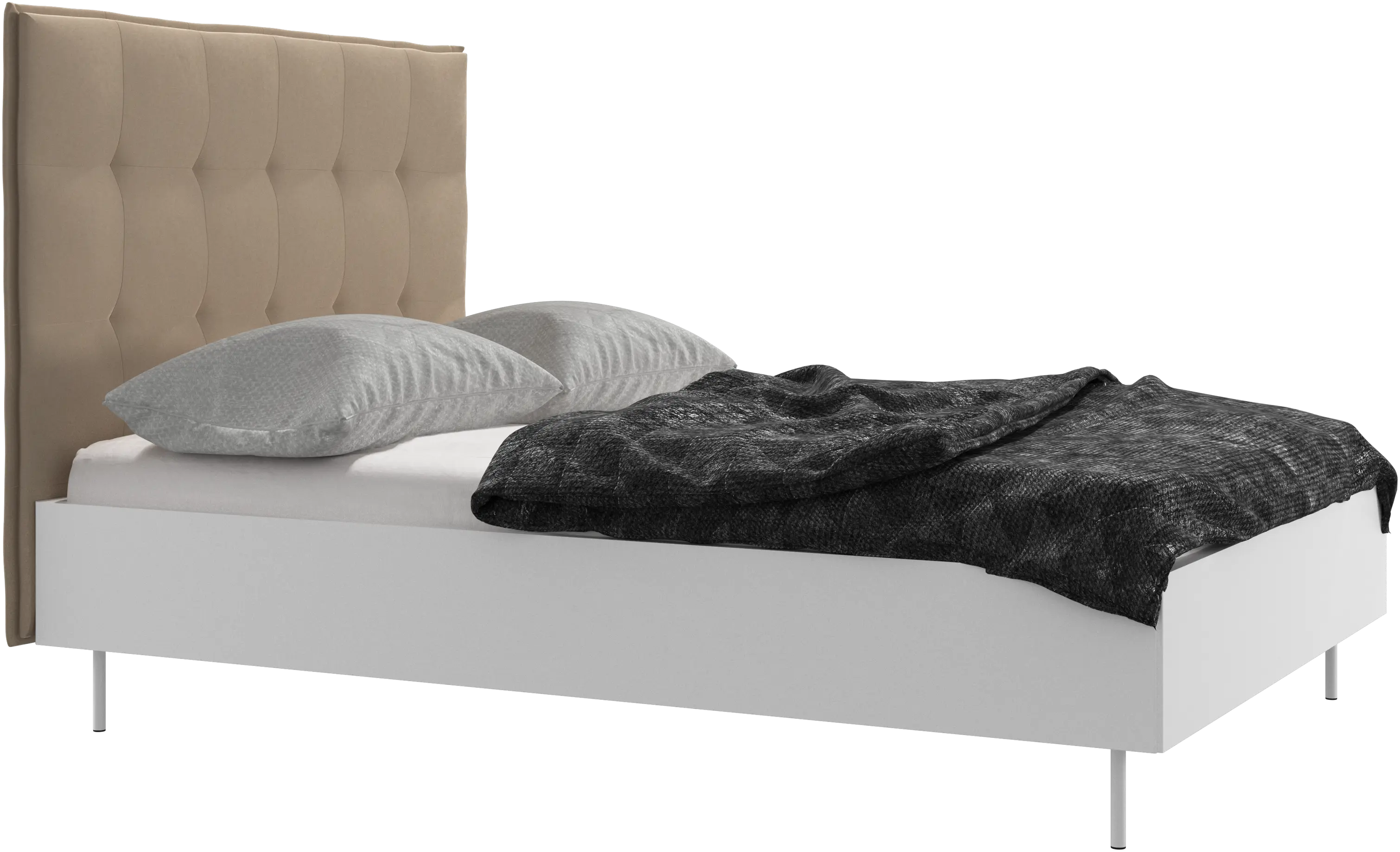 Lugano bed, excl. mattress