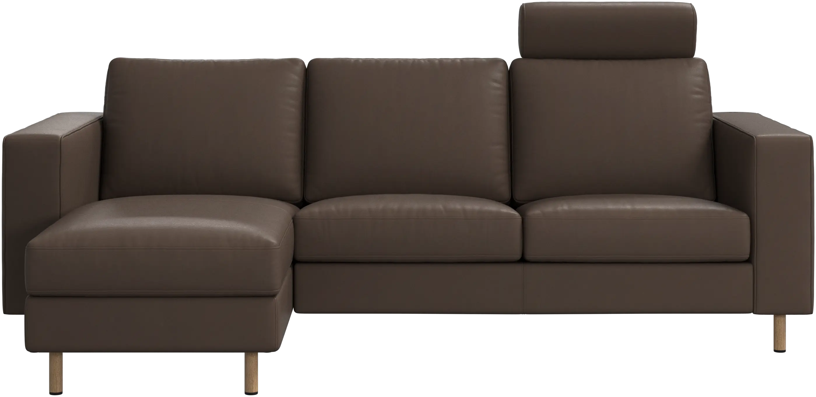 Indivi sofa with chaise longue left