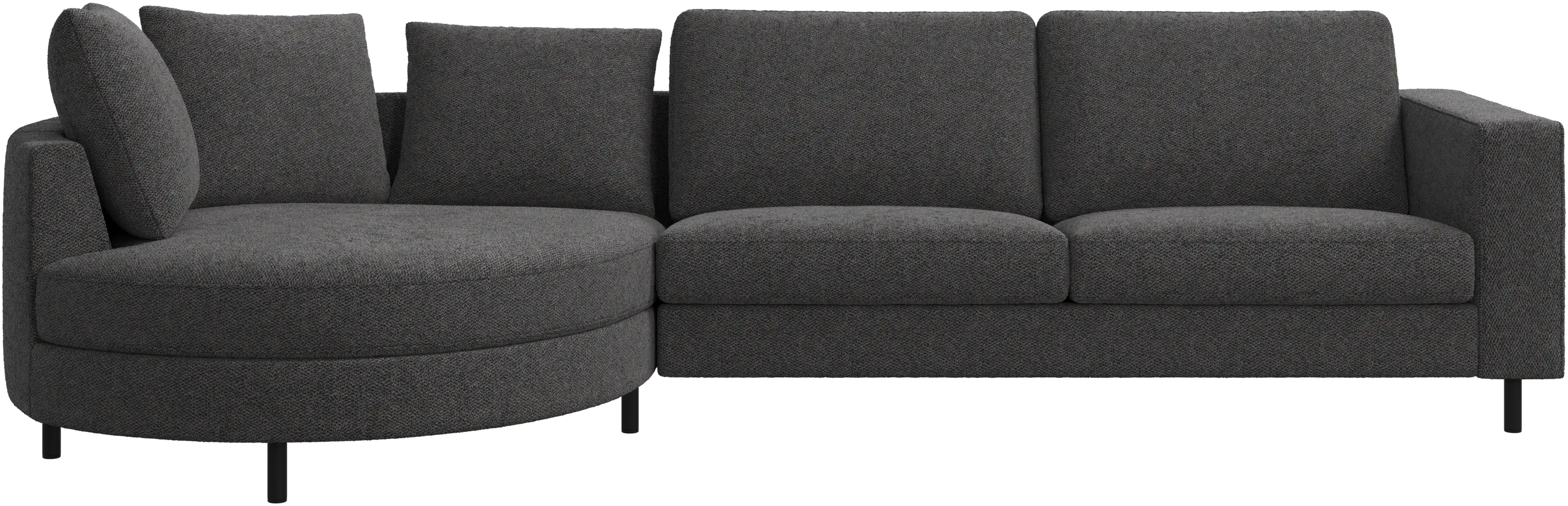 Indivi sofa with chaise longue left