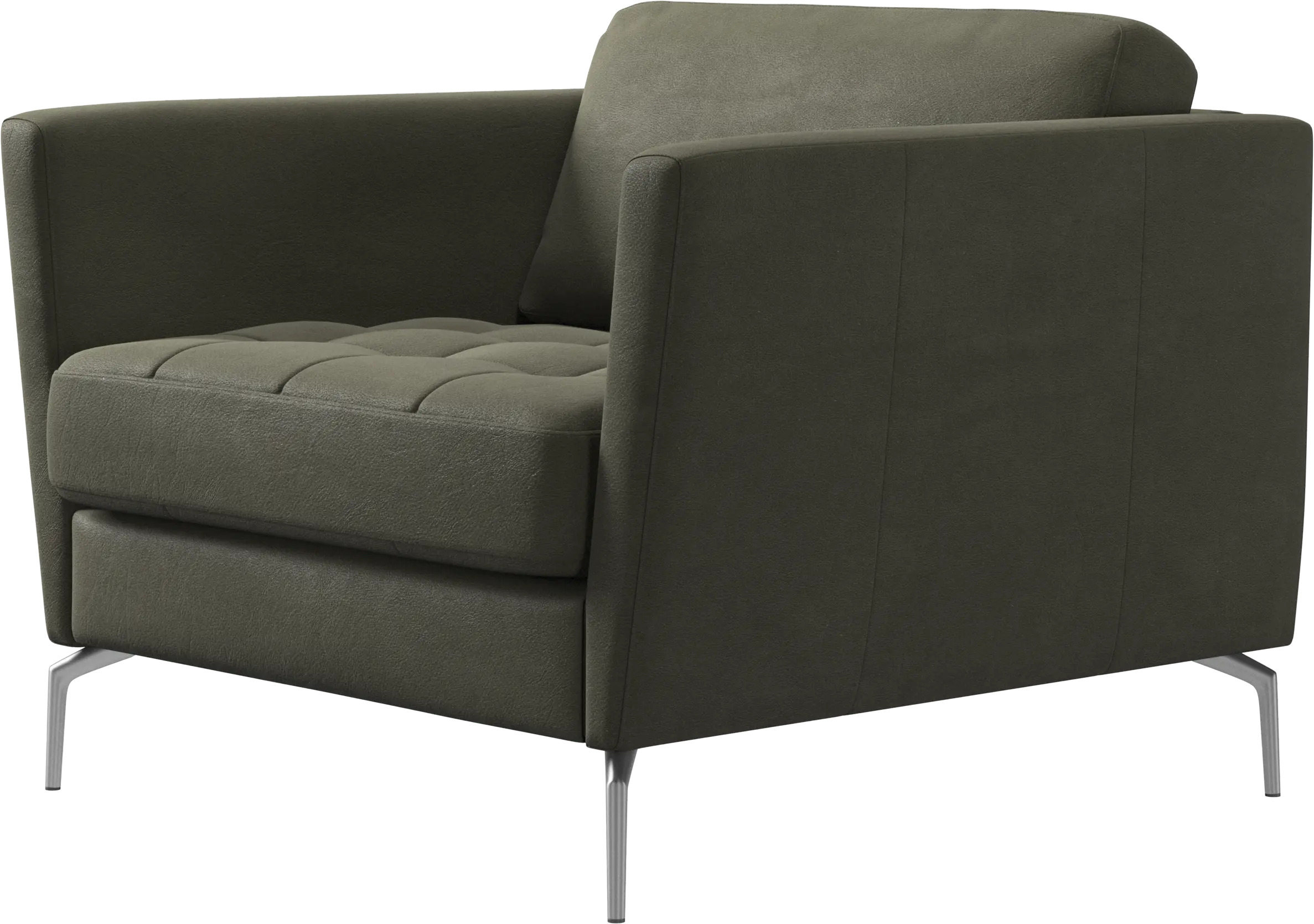 Osaka chair, tufted seat