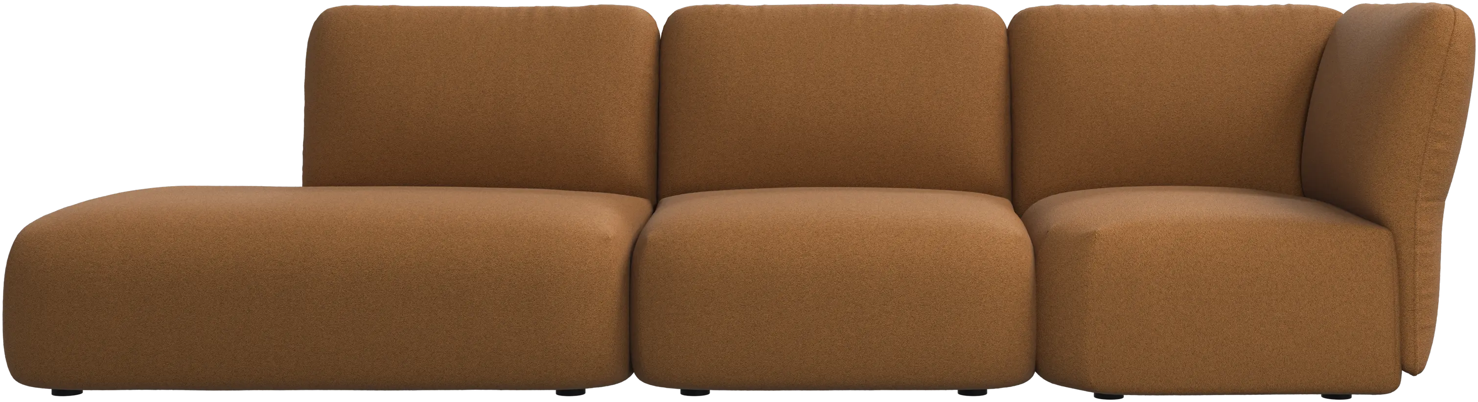Paraggi sofa with lounging unit right