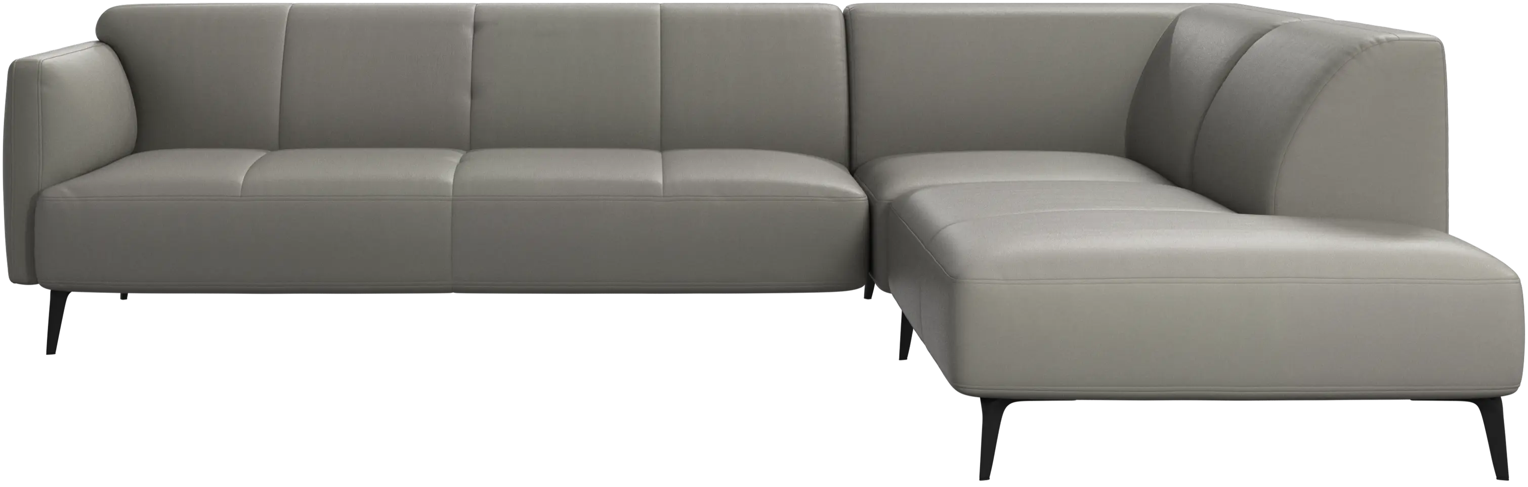 Modena corner sofa with lounging unit