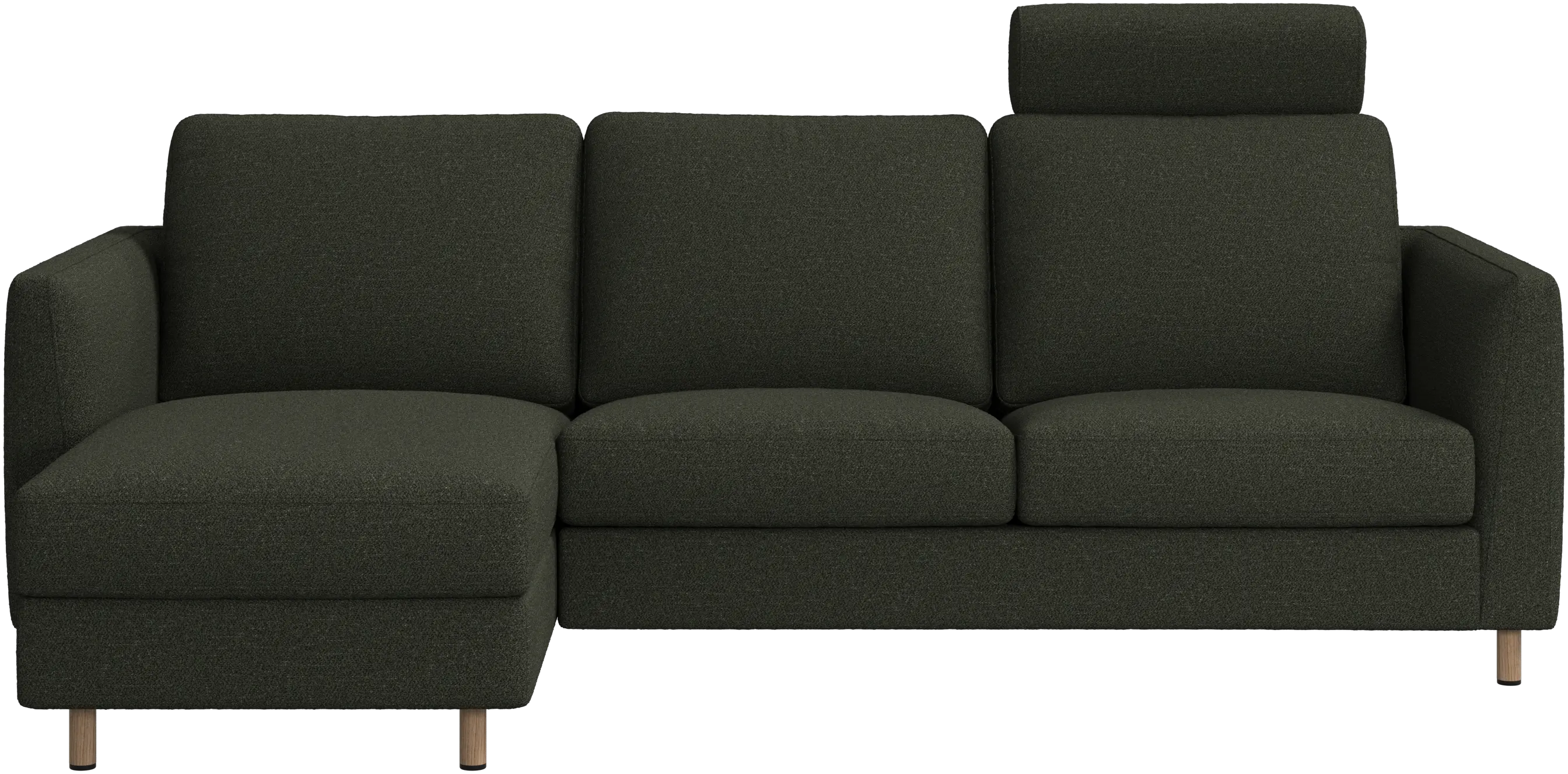 Indivi sofa with chaise longue left