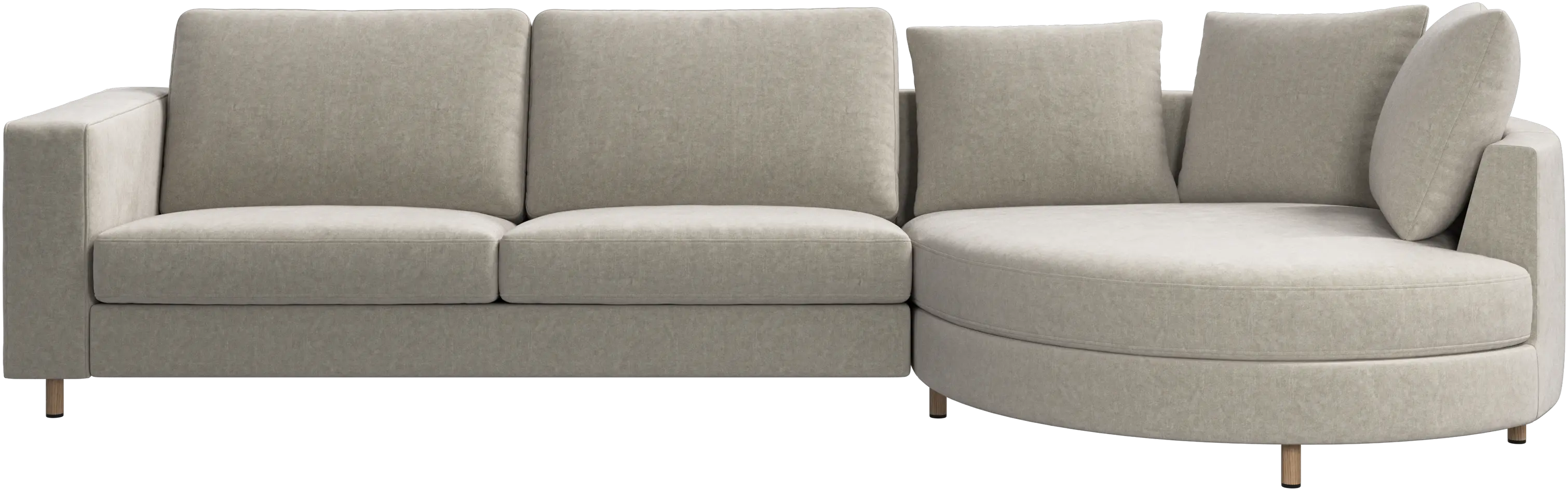 Indivi sofa with chaise longue right