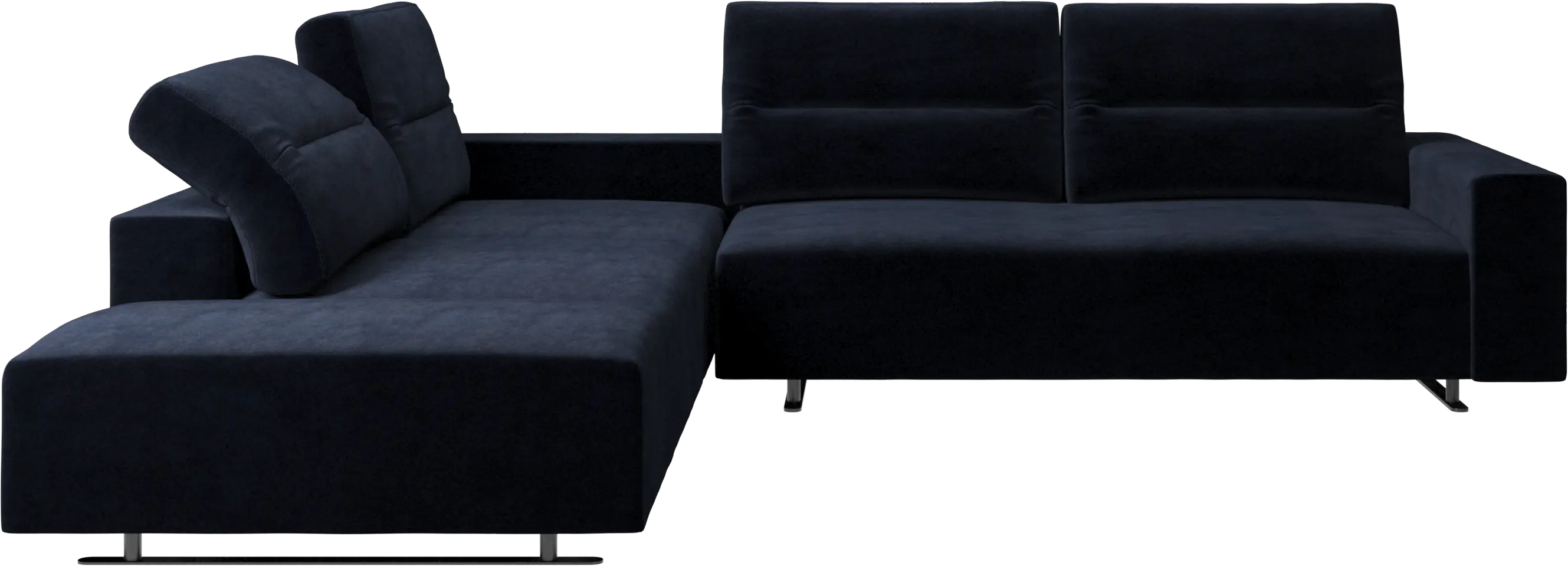 Hampton Ecksofa mit verstellbarem Rücken- und Loungemodul