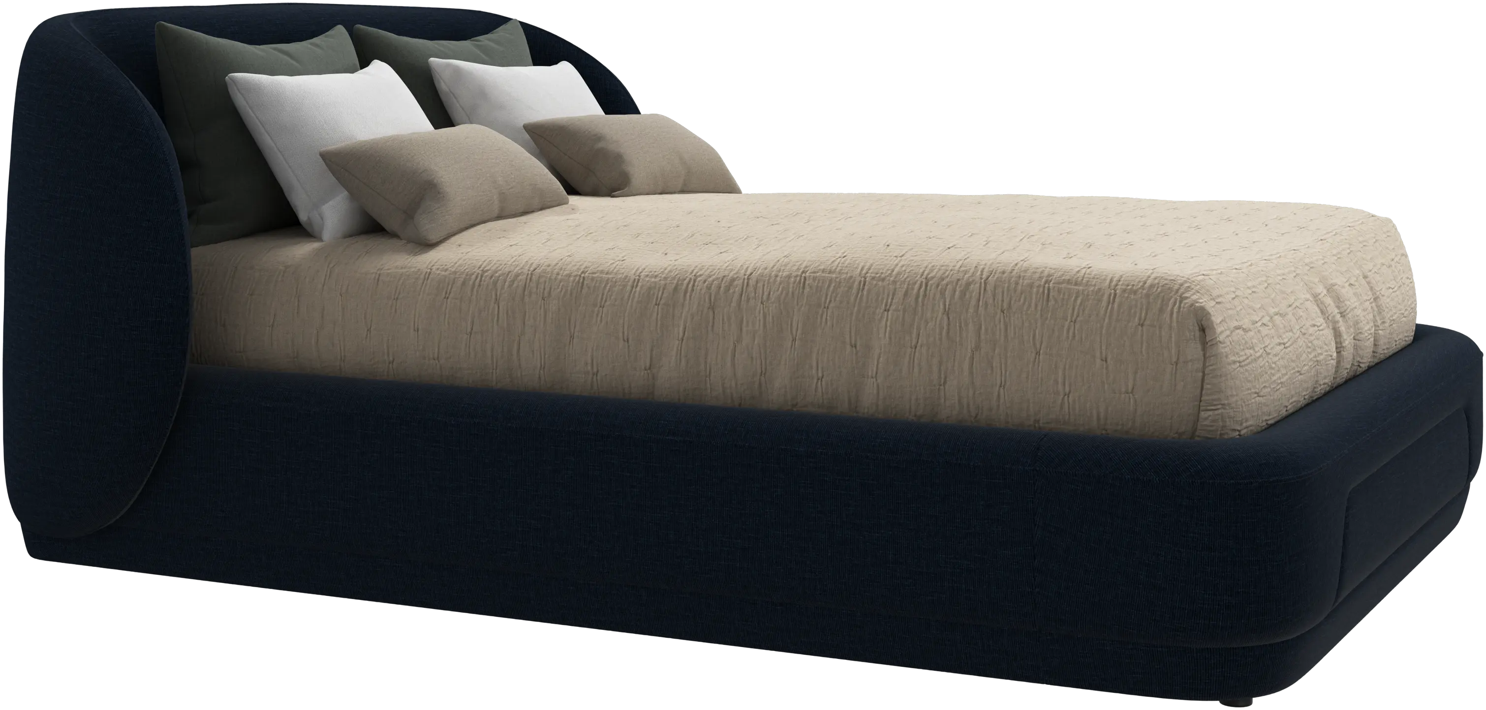 Bolzano bed with slats - W140xL200cm