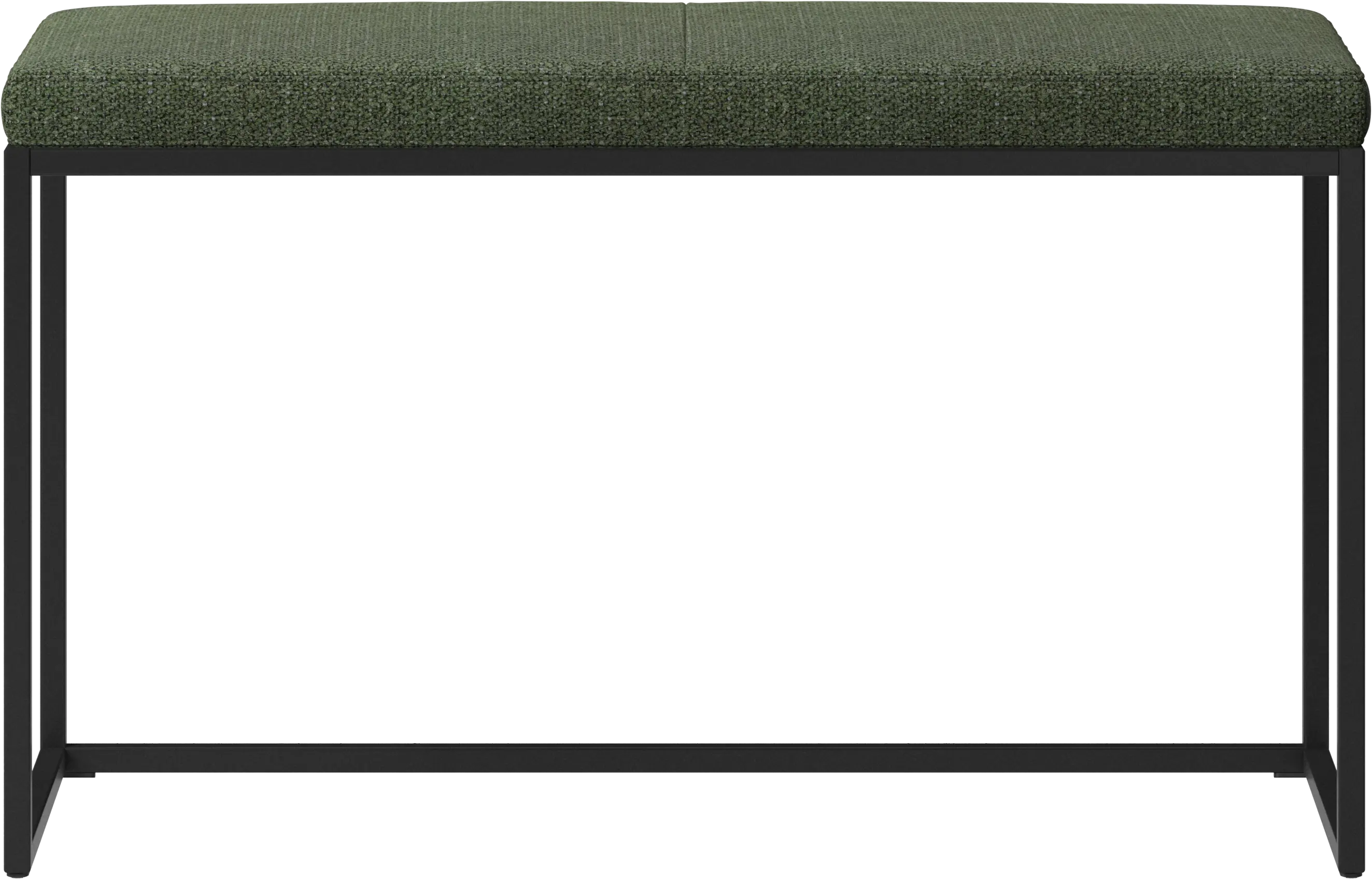 London small bench with cushion