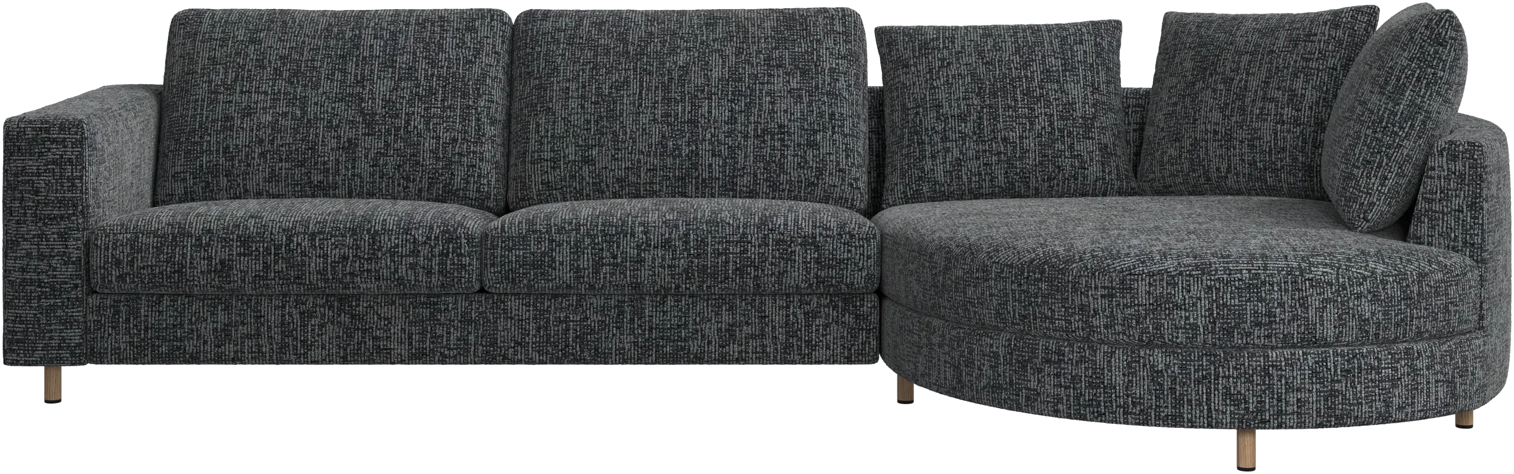 Indivi sofa with chaise longue right