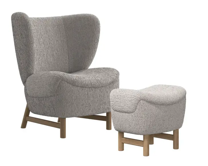 Armchairs Catskills Sessel mit Hocker (35% Preisvorteil)