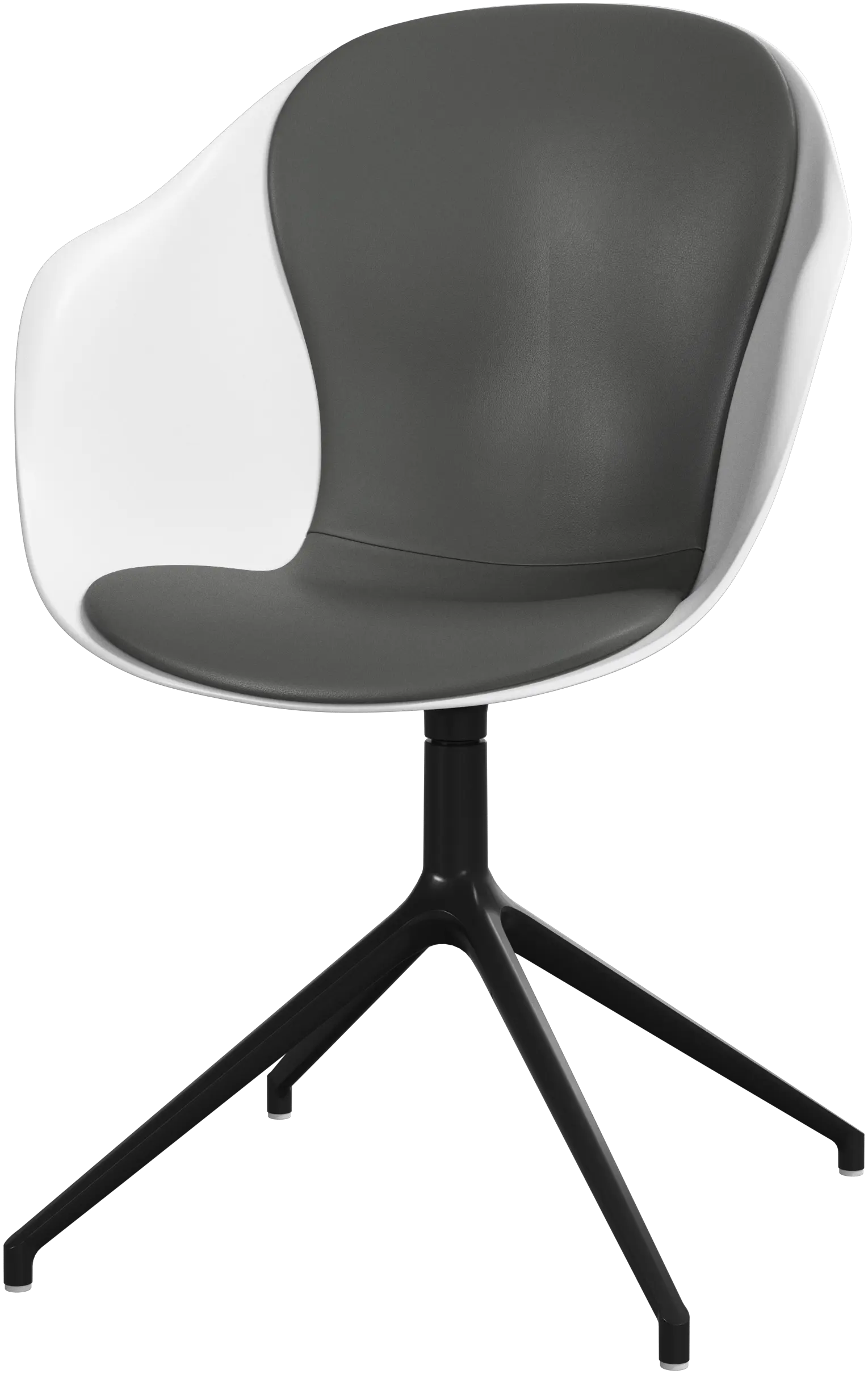 Chaise de salle à manger Adelaide avec fonction pivotante.