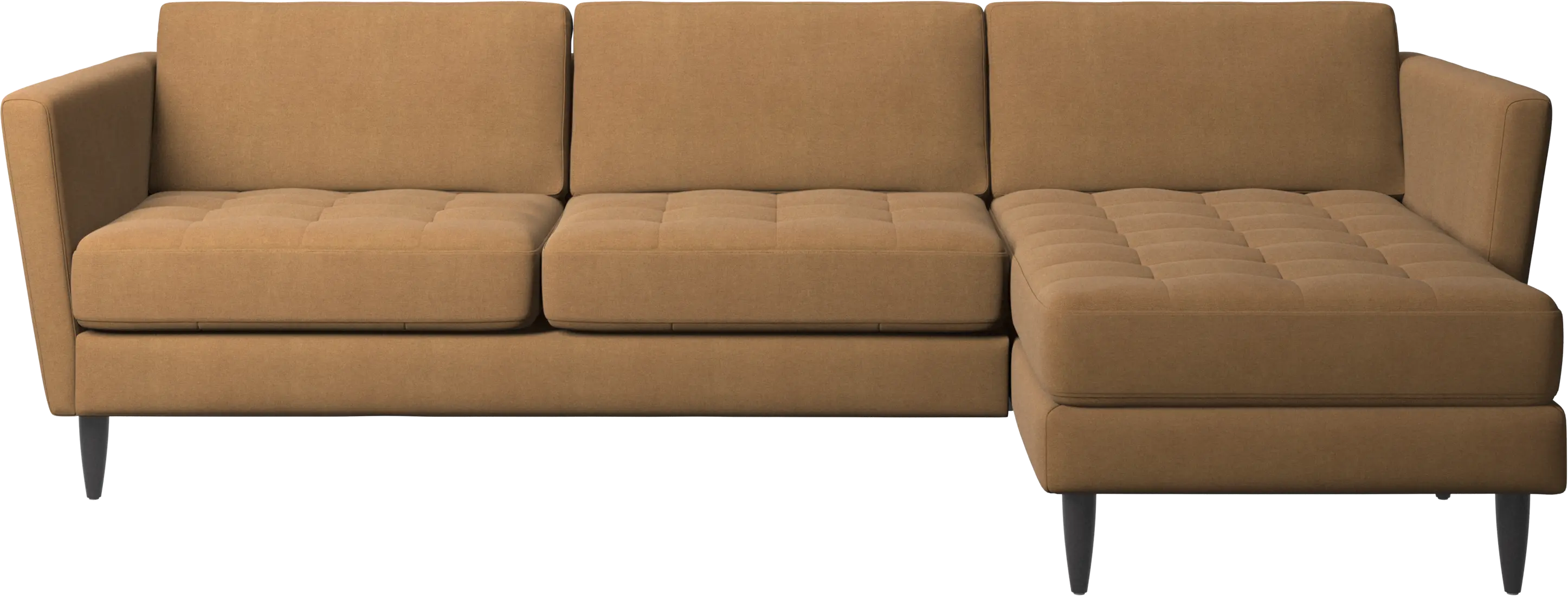 Osaka sofa with resting unit, tufted seat