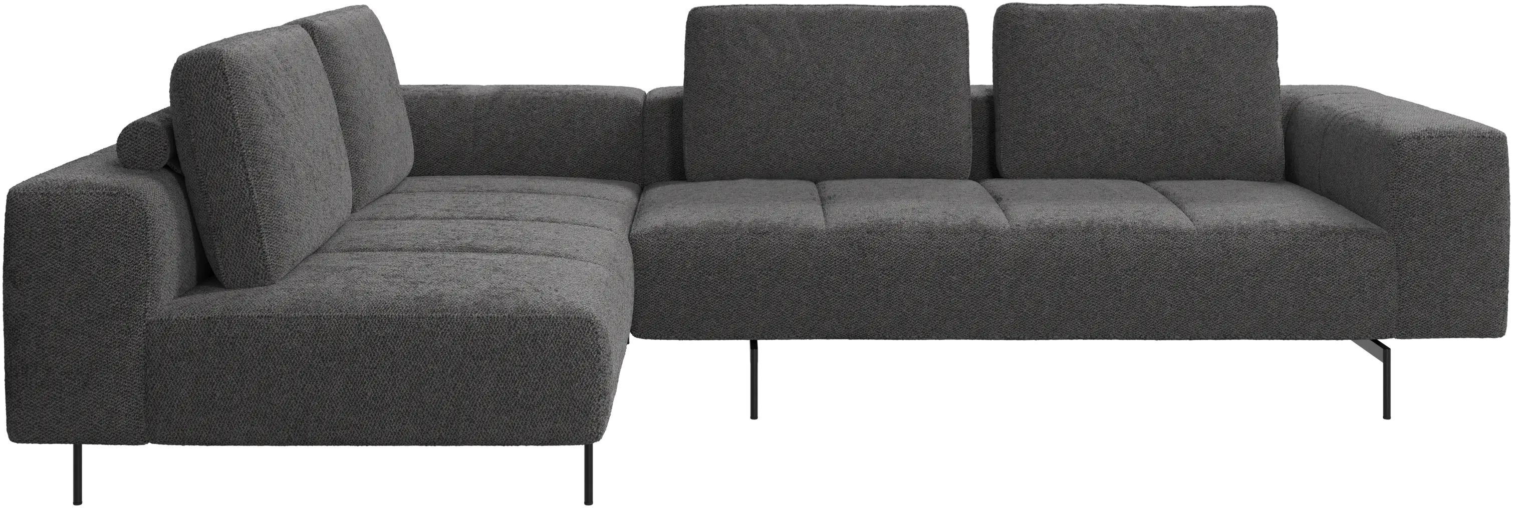 Amsterdam corner sofa with lounging unit