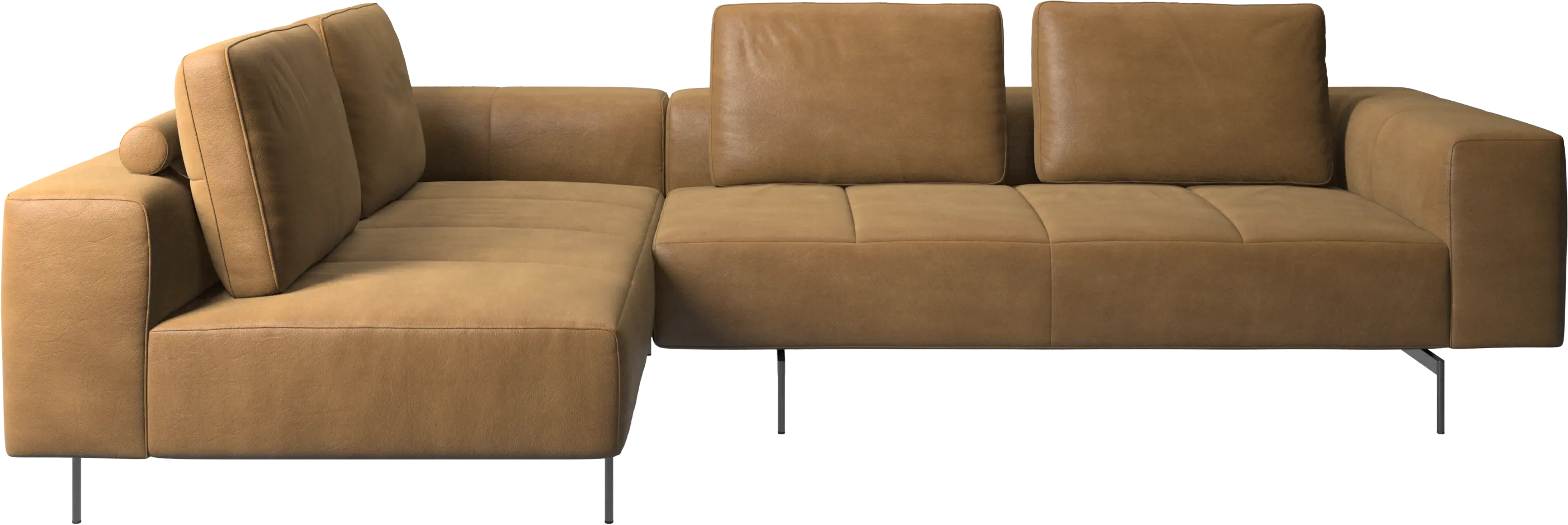 Amsterdam corner sofa with lounging unit
