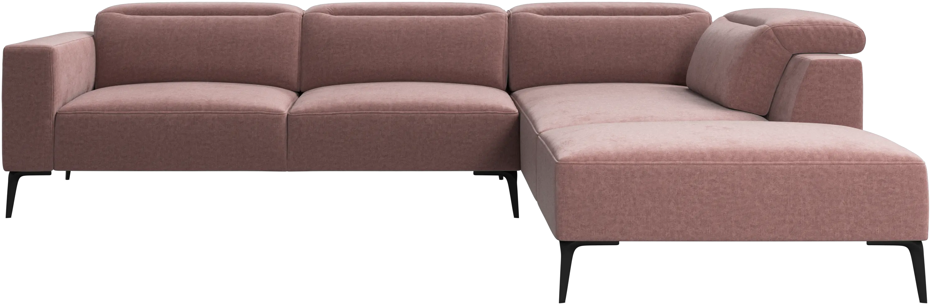 Canapé d'angle Zürich avec module chaise longue