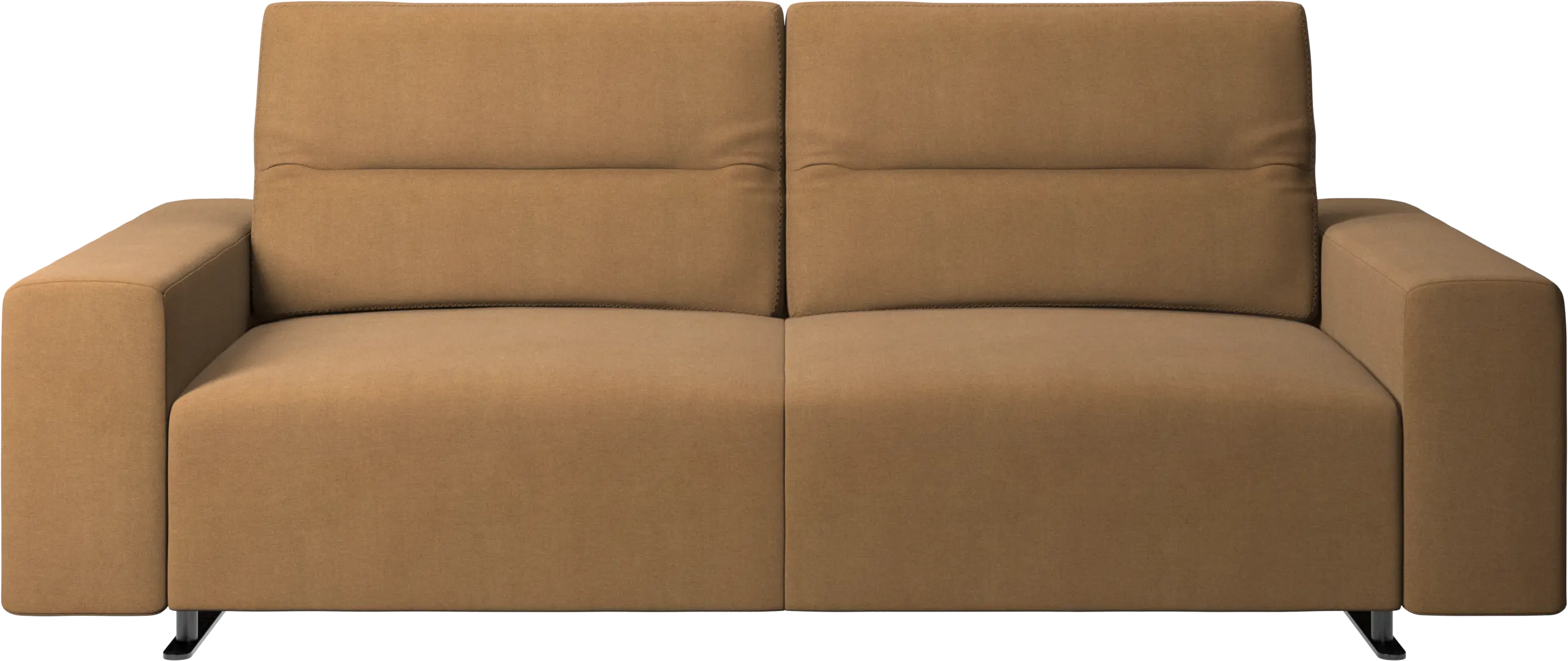 Hampton sofa with adjustable back and storage on the left side