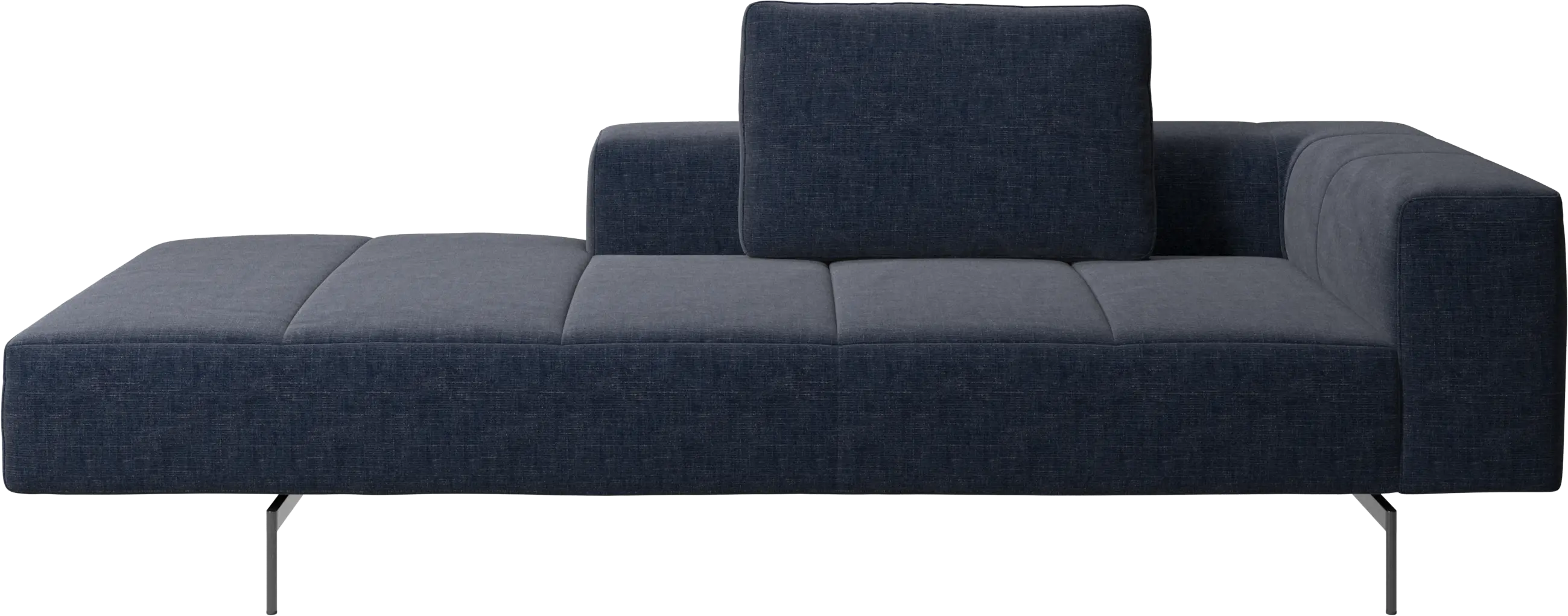 Amsterdam Iounging module for sofa, armrest right, open end left