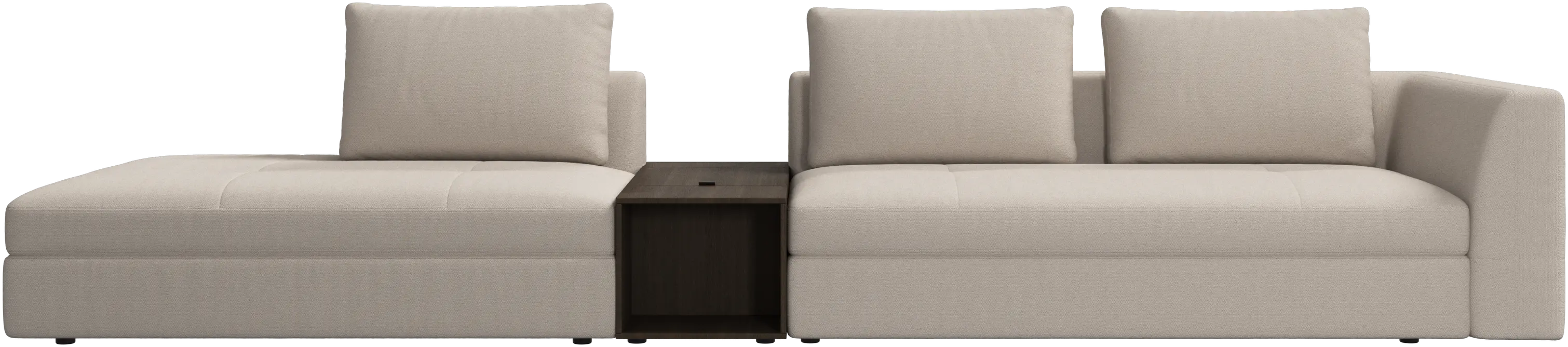 Bergamo 3 seater lounge sofa with storage