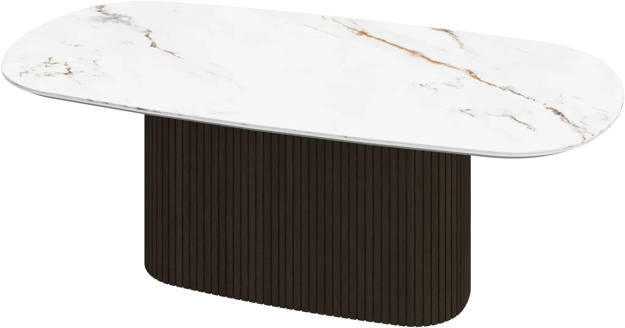Coffee tables Santiago ceramic oval coffee table (20% OFF)