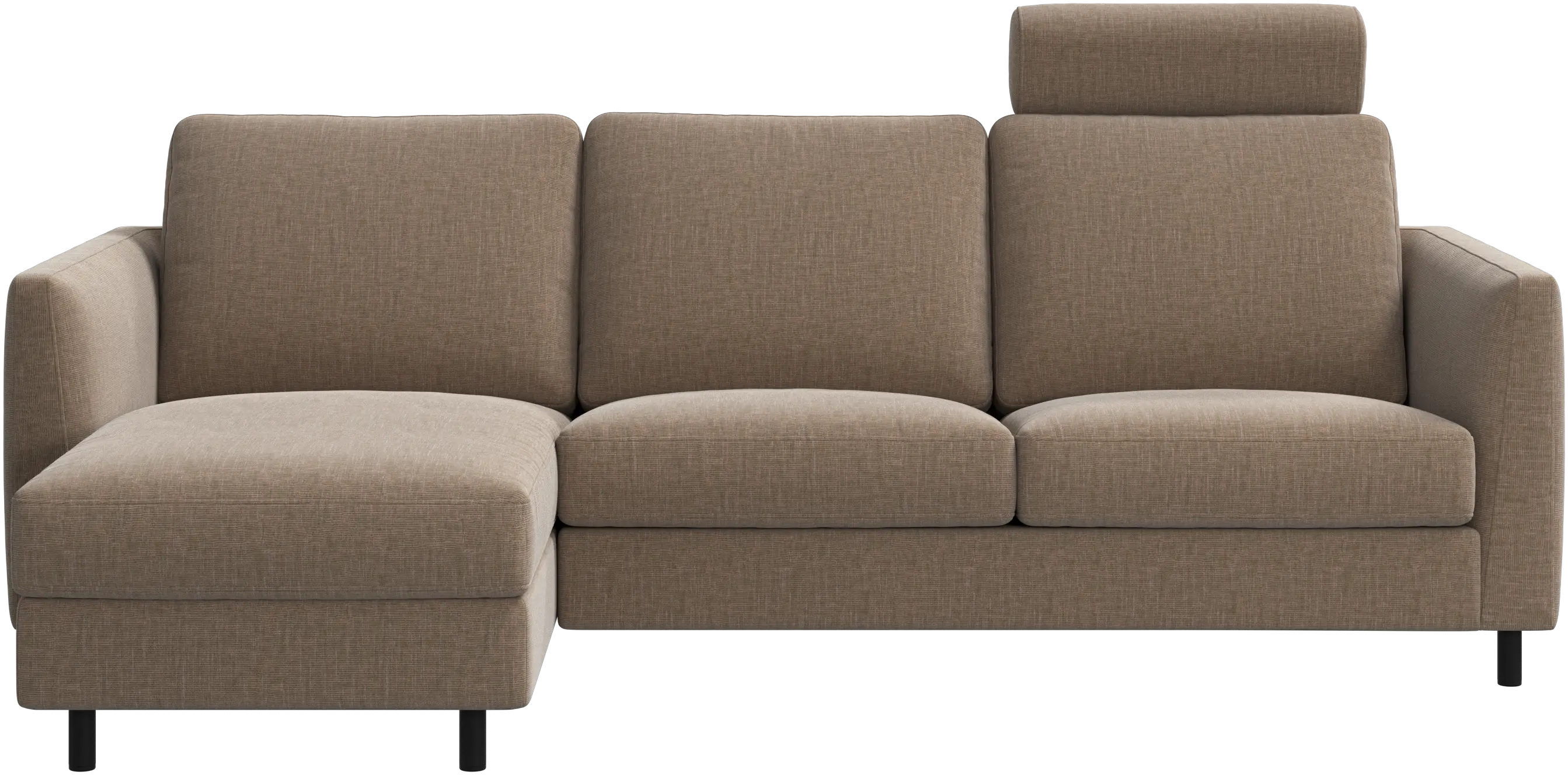 Indivi sofa with chaise longue left