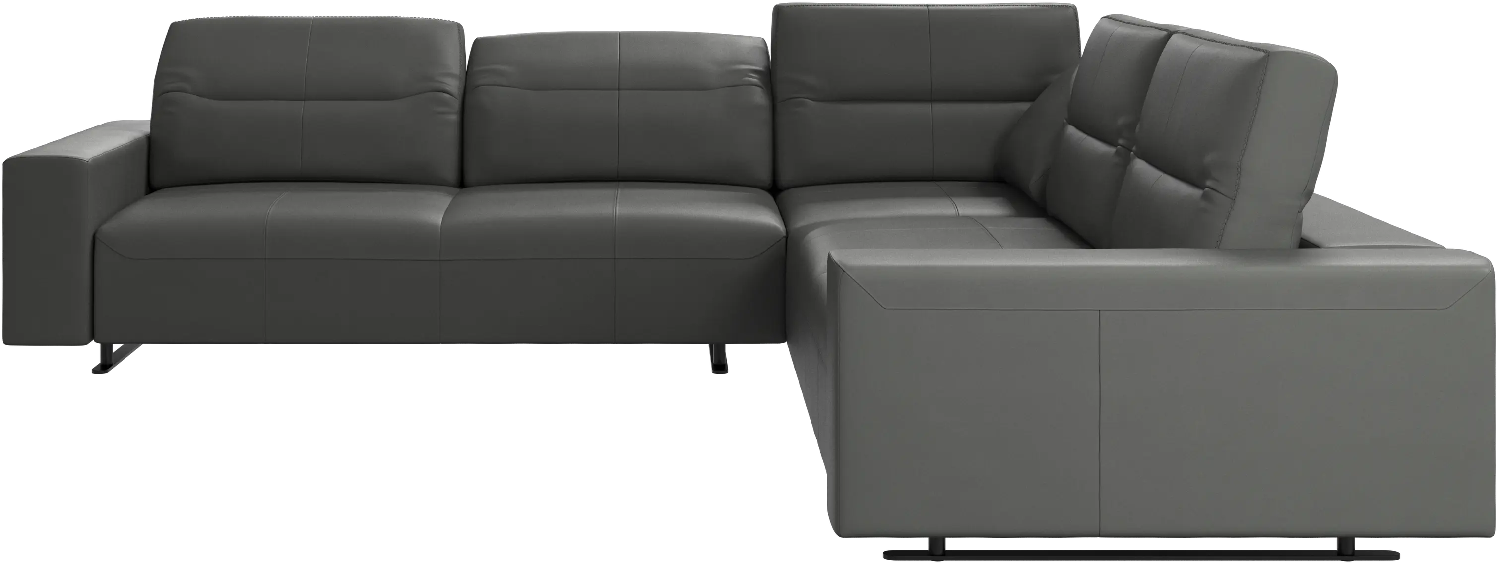Hampton corner sofa with adjustable back
