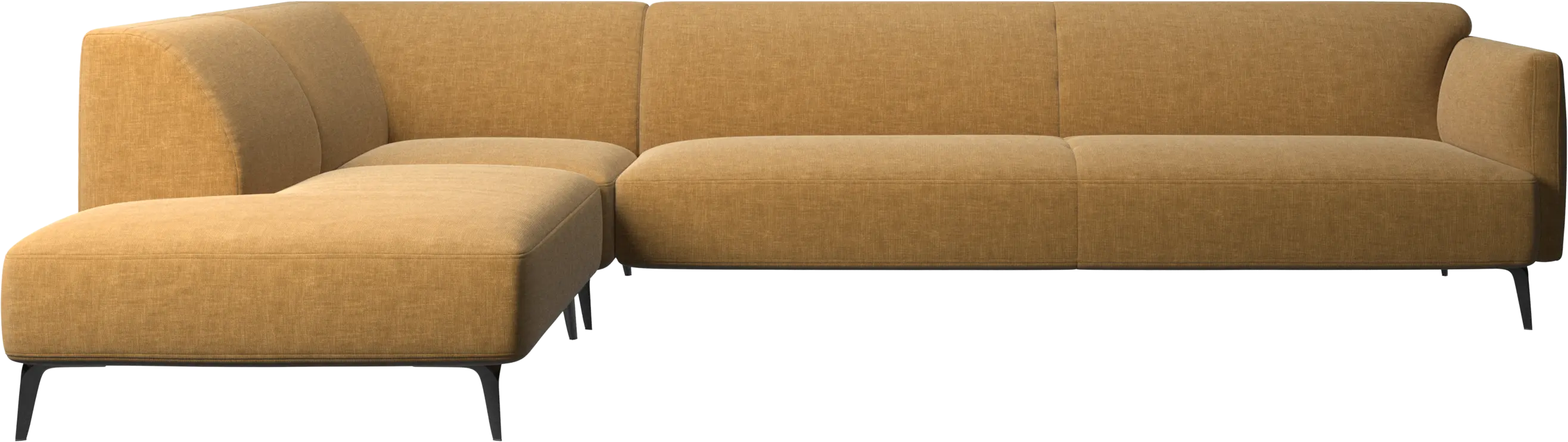 Modena corner sofa with lounging unit