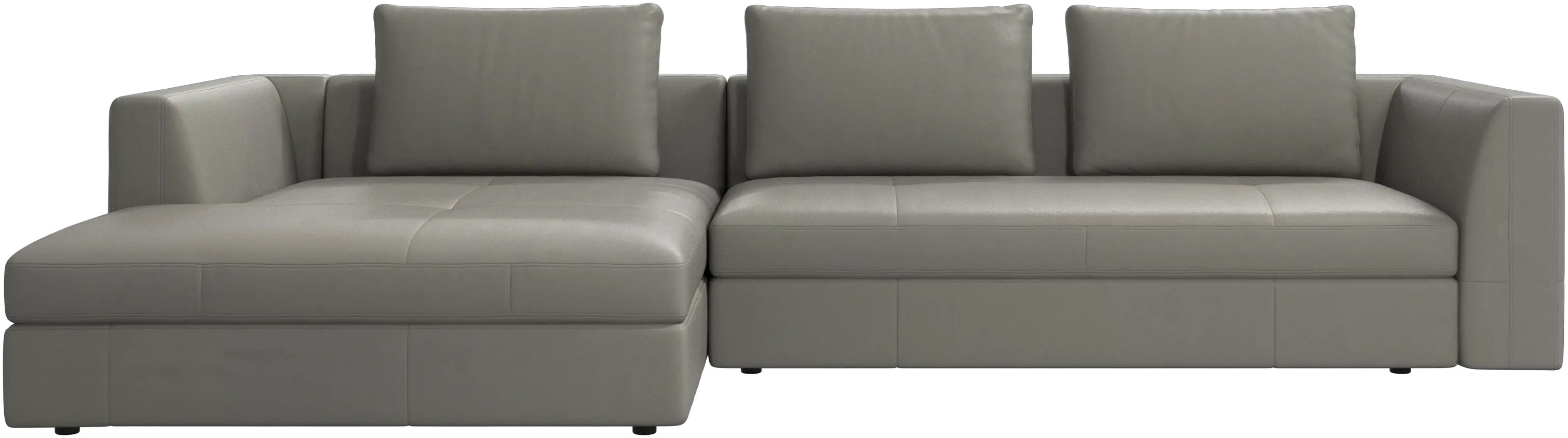 Bergamo sofa with resting unit