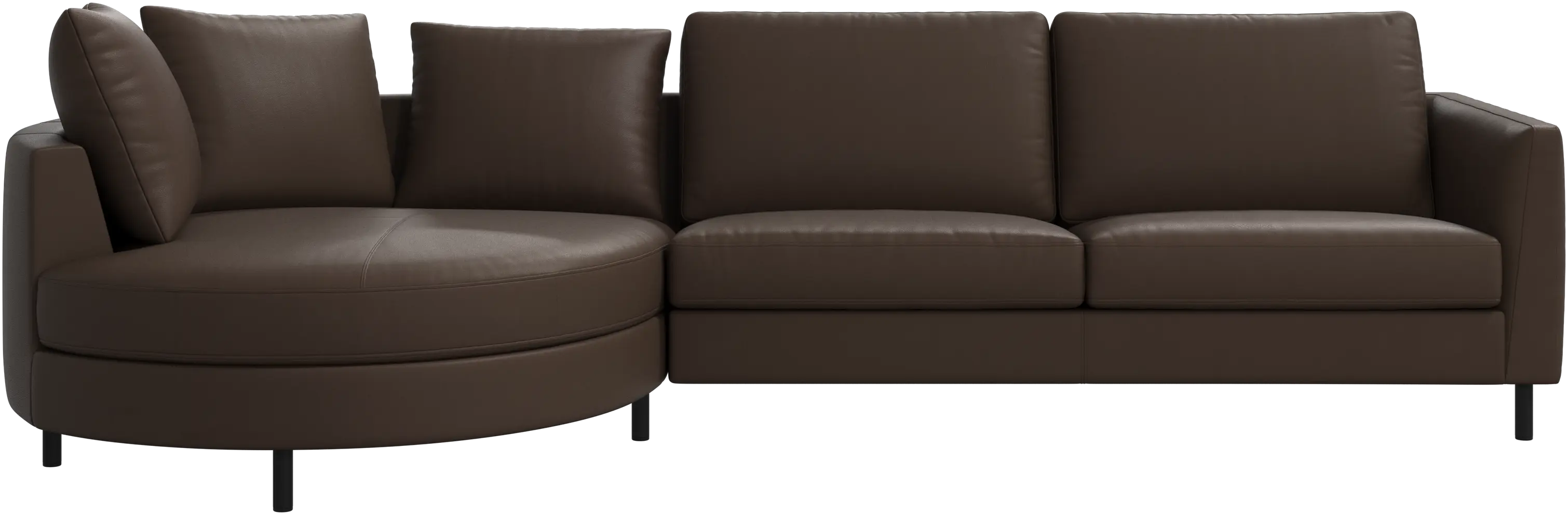 Indivi sofa with chaise longue left