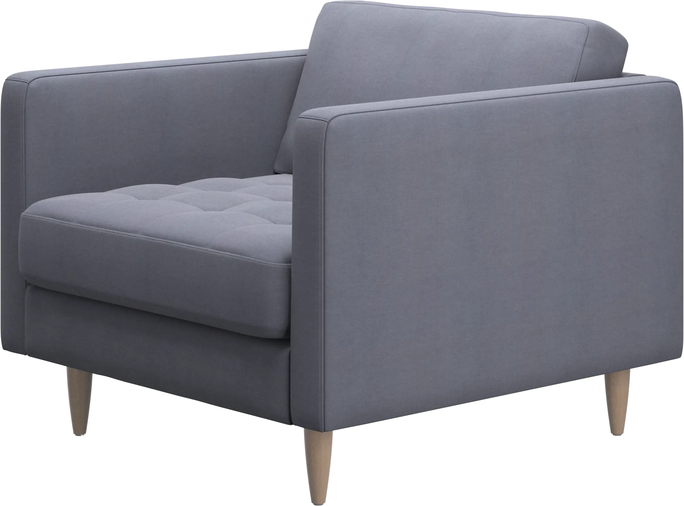 Osaka chair, tufted seat