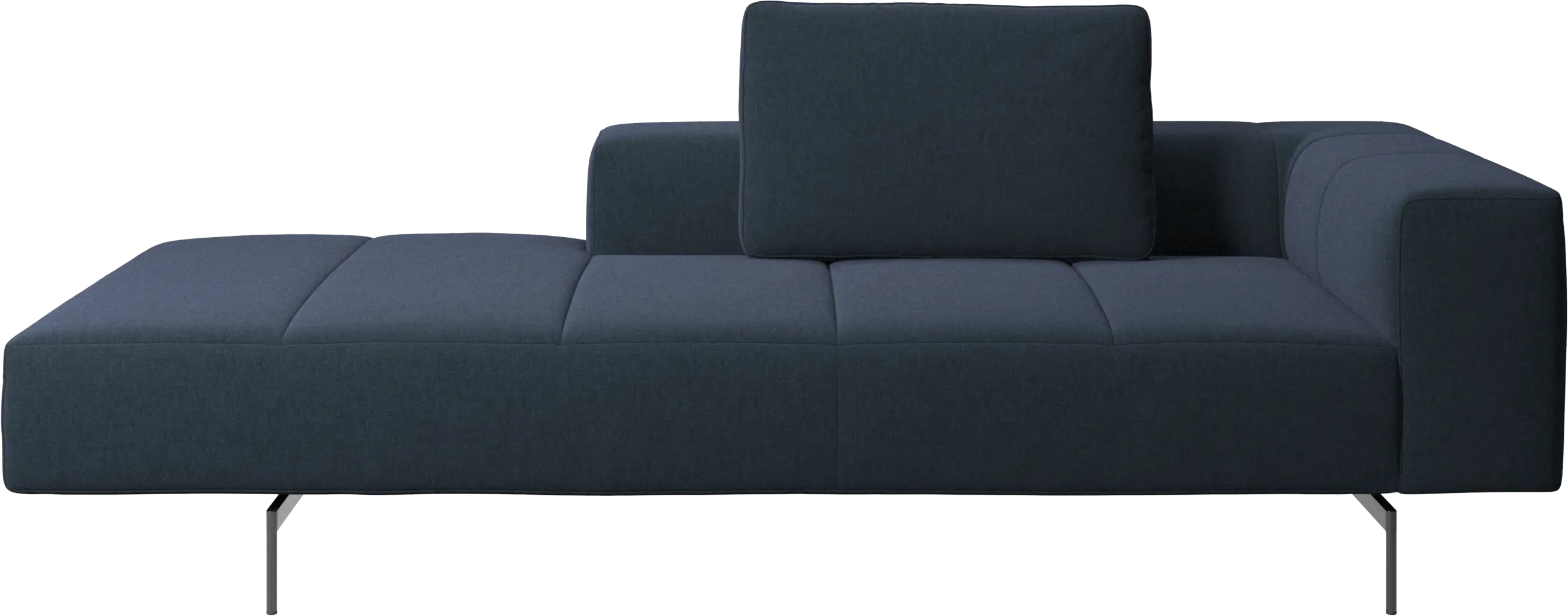 Amsterdam Iounging module for sofa, armrest right, open end left