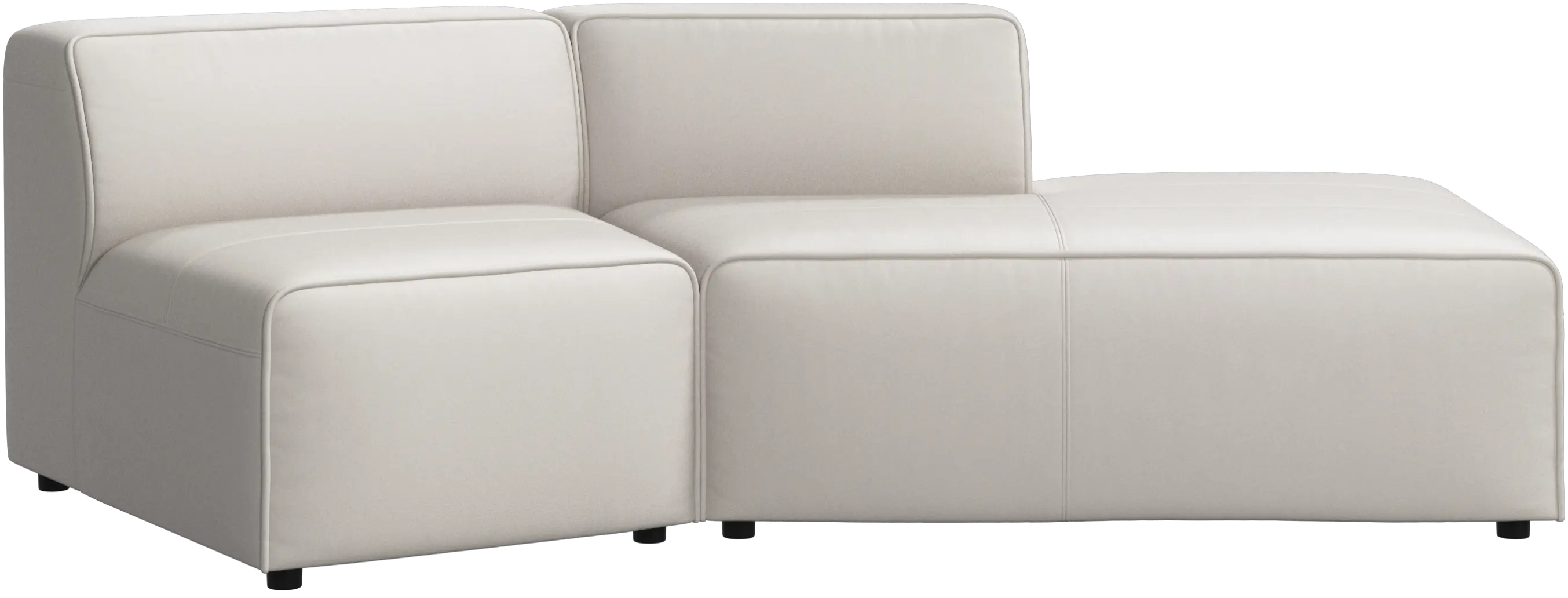 Carmo open end sofa, angled, right