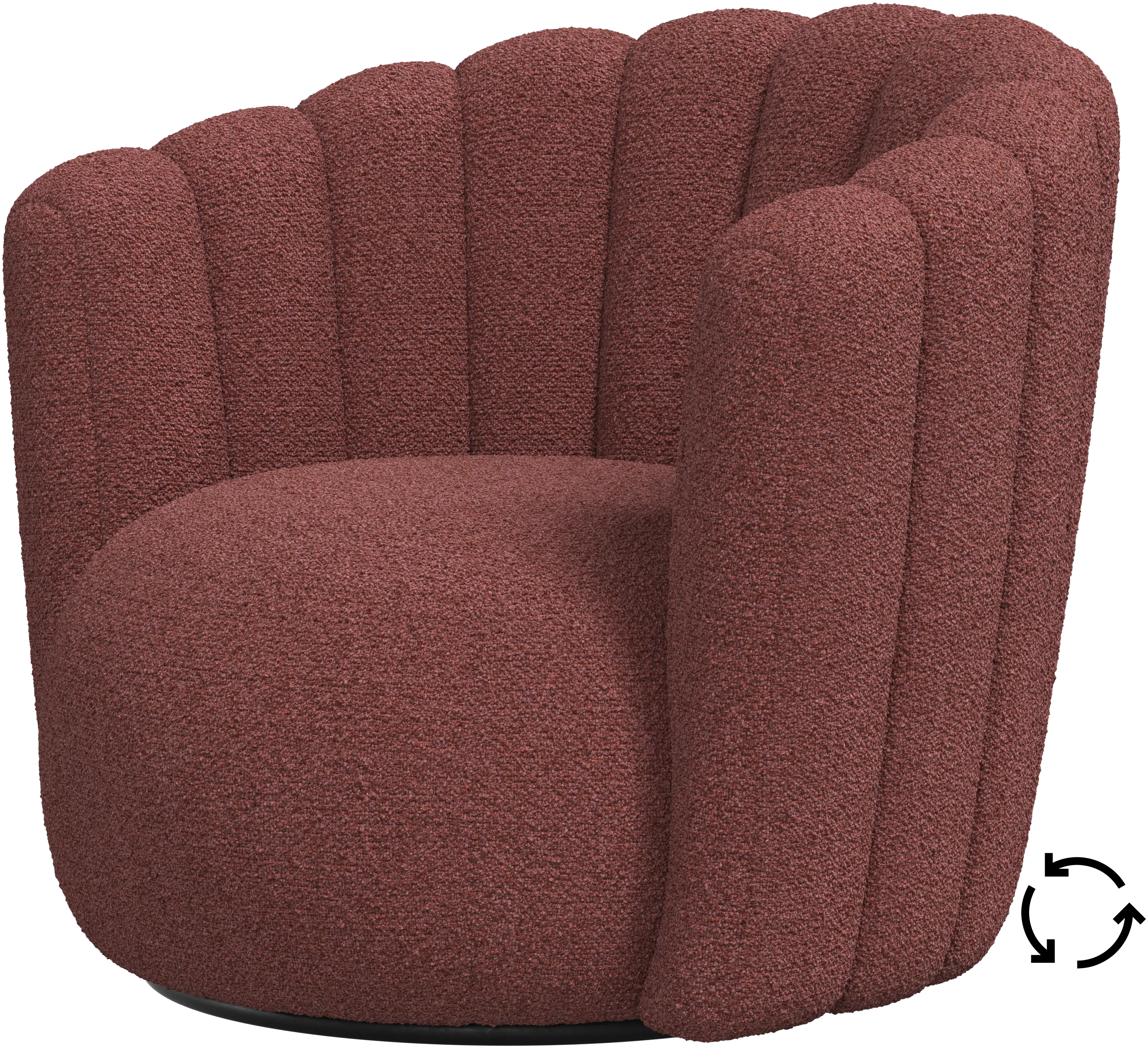 Křeslo Sweet Art s otočnou funkcí