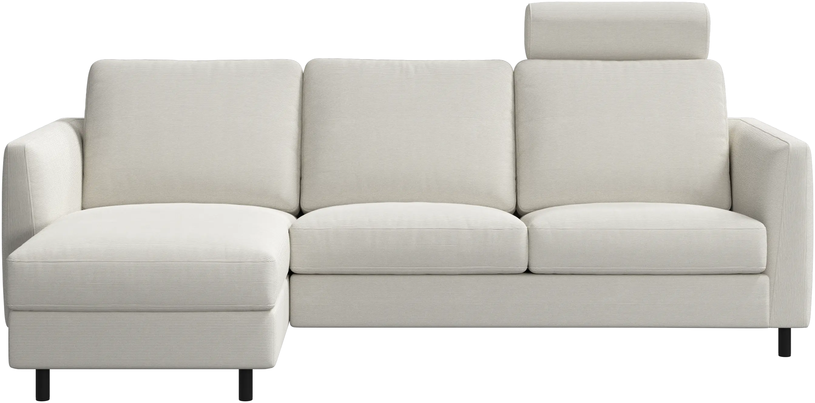 Indivi sofa with chaise longue left