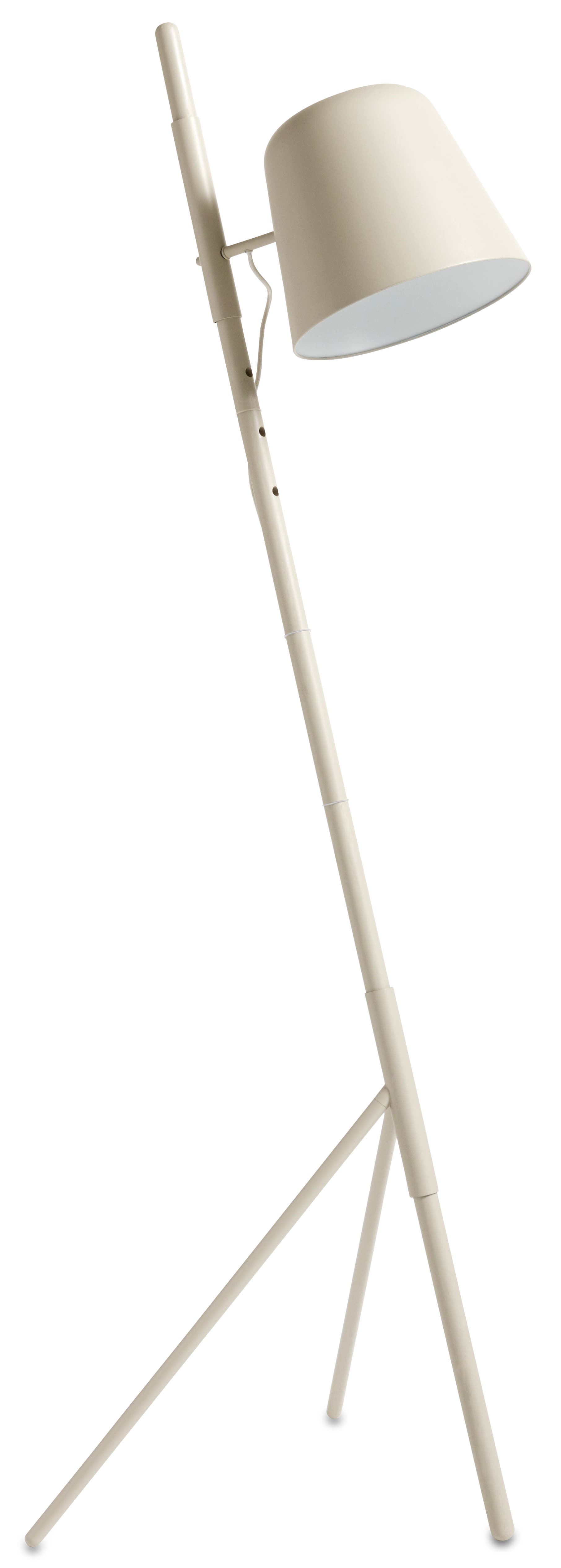 Outrigger floor lamp