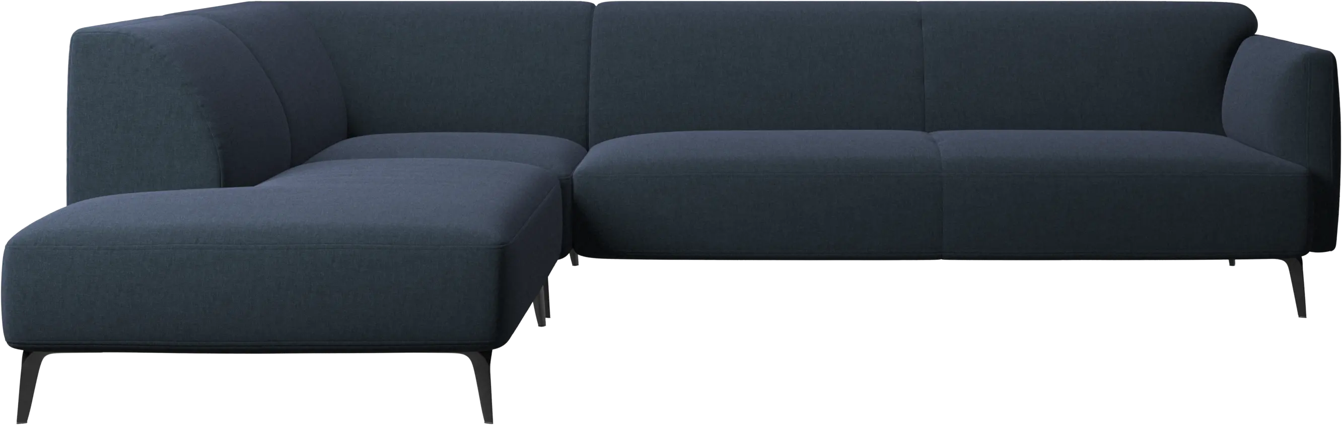 Modena corner sofa with lounging unit