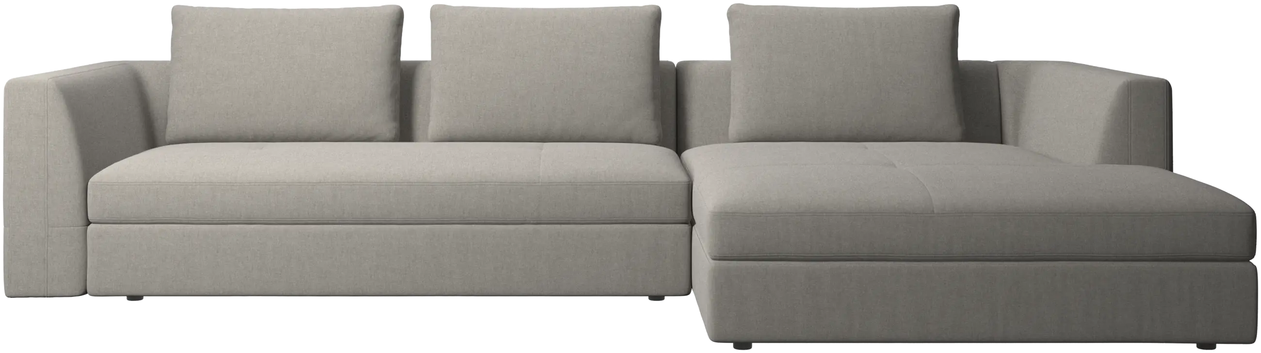 Bergamo sofa with resting unit