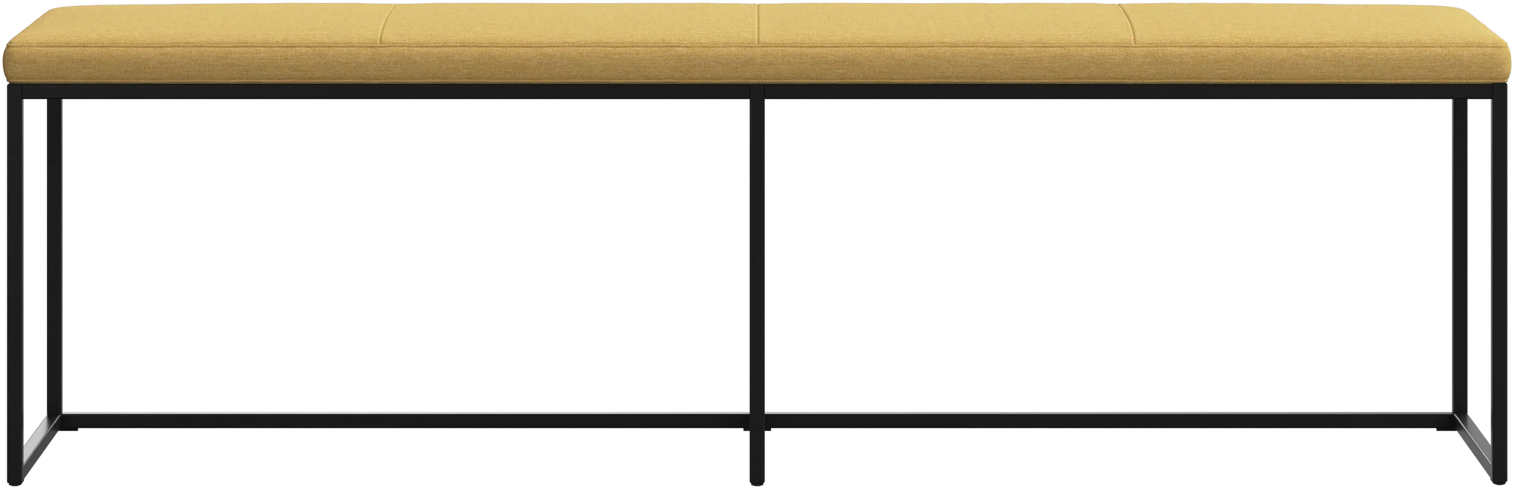 Grand banc London avec coussin