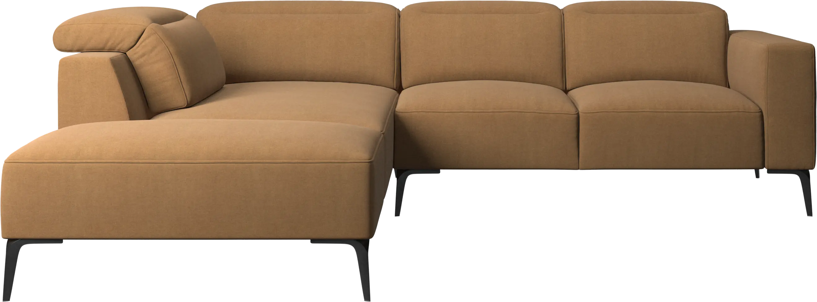 Zürich corner sofa with lounging unit