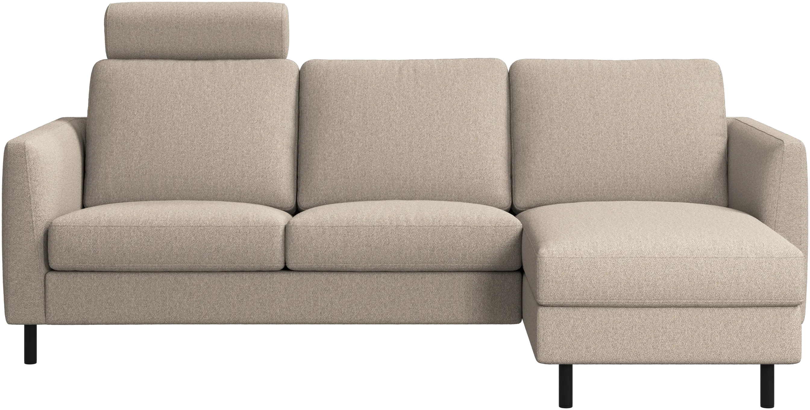 Sofá Indivi con módulo chaise-longue a la derecha