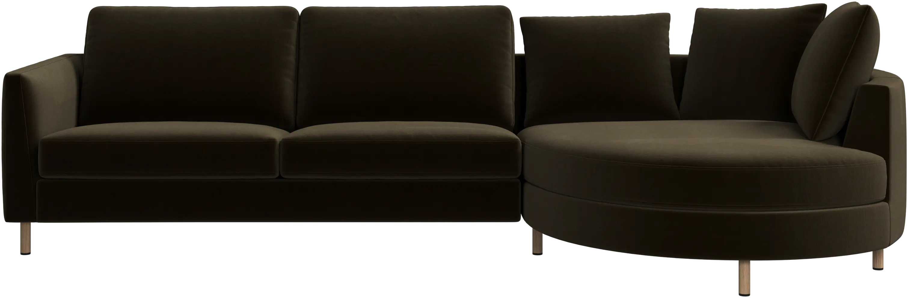 Indivi sofa with chaise longue right