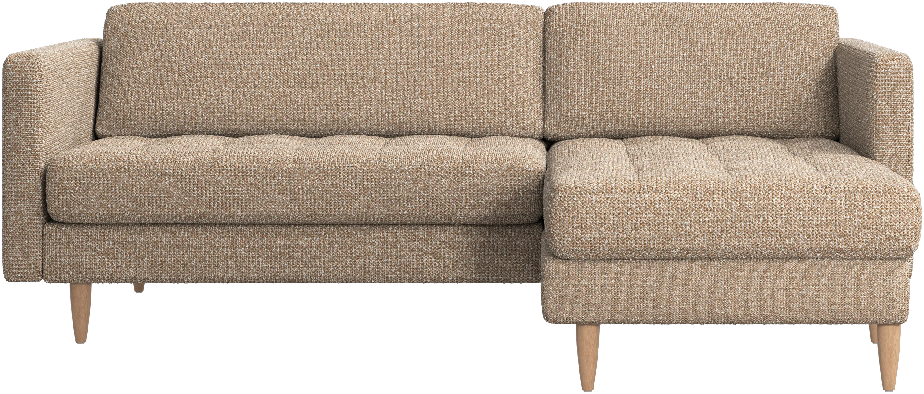 Osaka sofa with resting unit, tufted seat