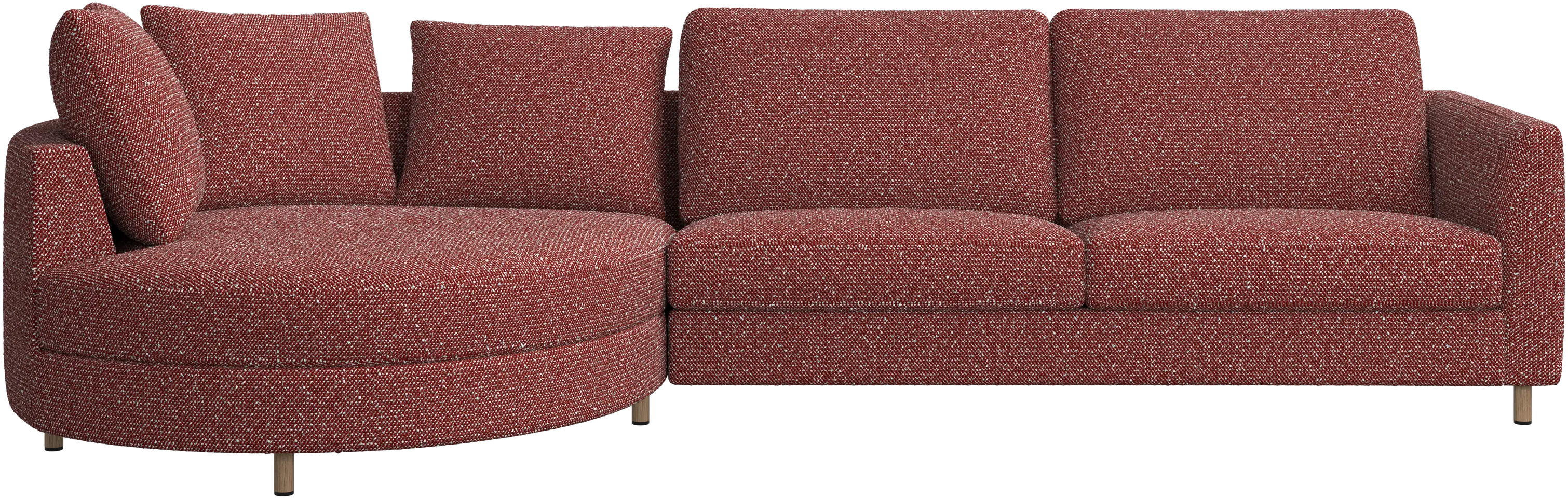 Indivi sofa with chaise longue left
