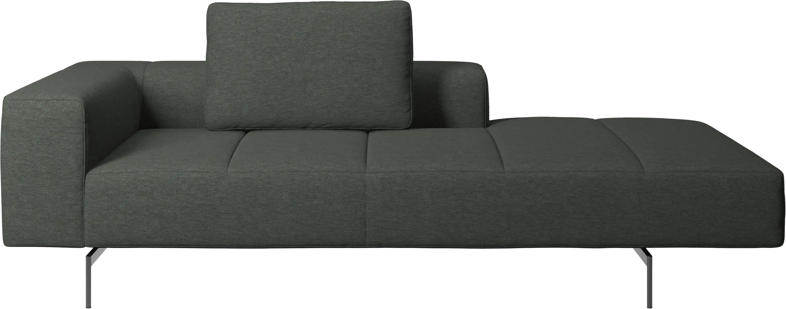 Amsterdam Iounging module for sofa, armrest left, open end right