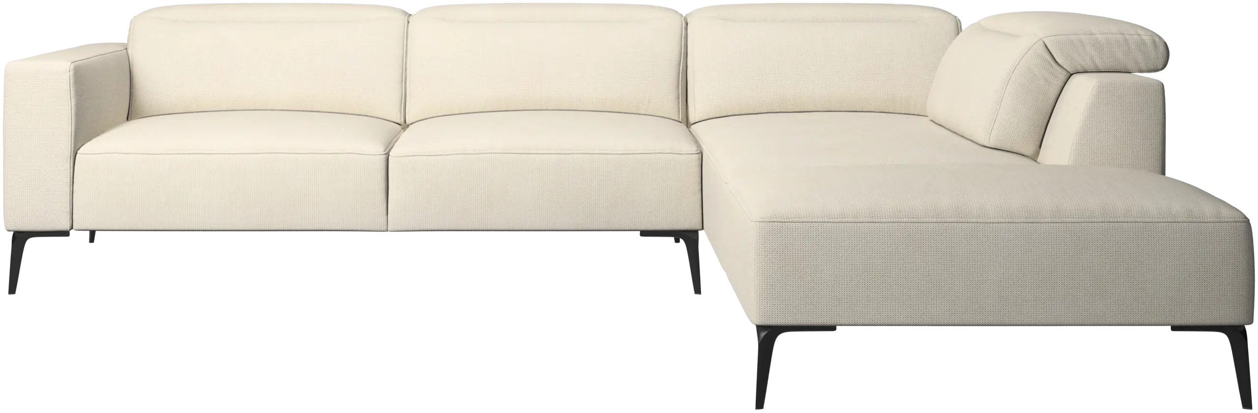 Canapé d'angle Zürich avec module chaise longue