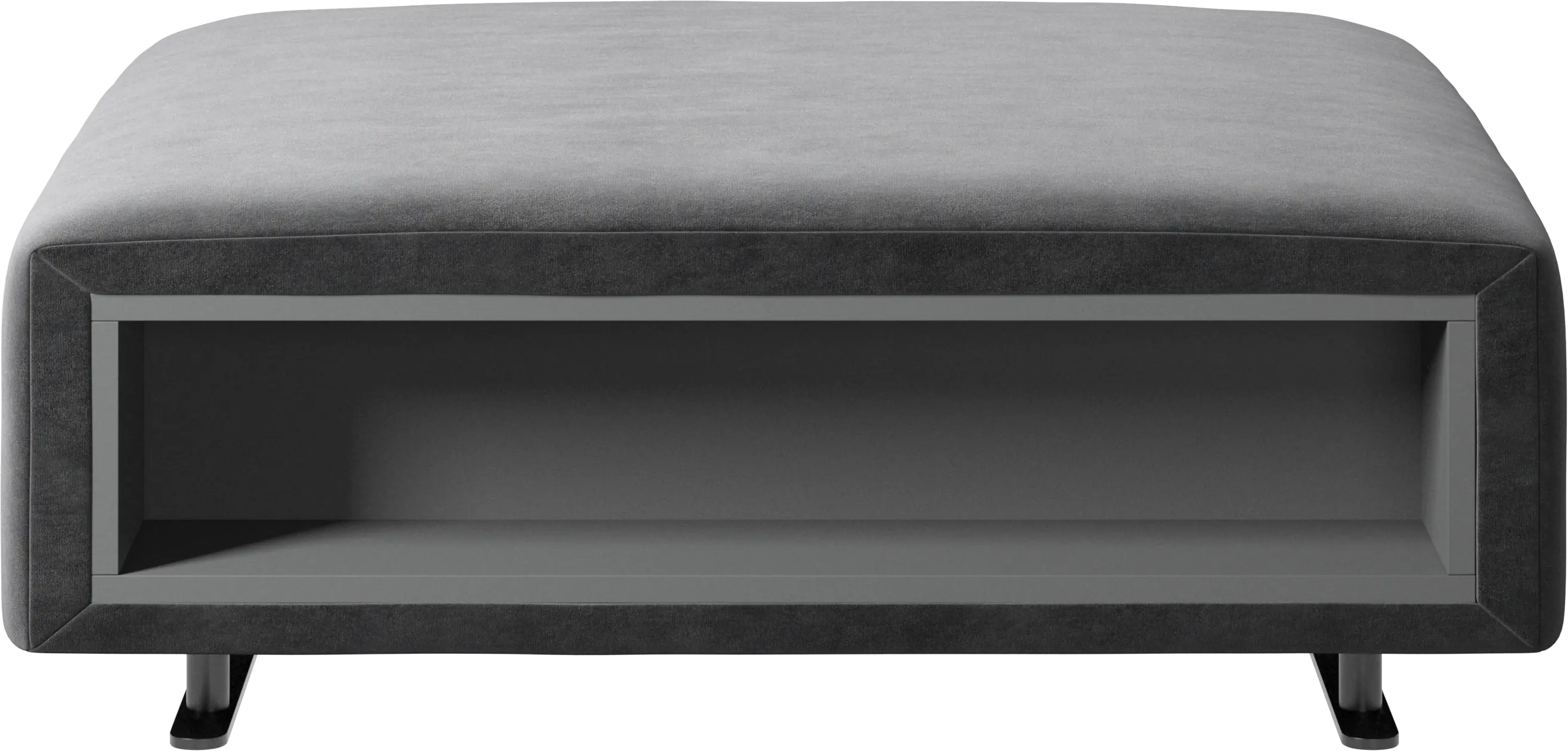 Pouf Hampton avec espaces de rangement