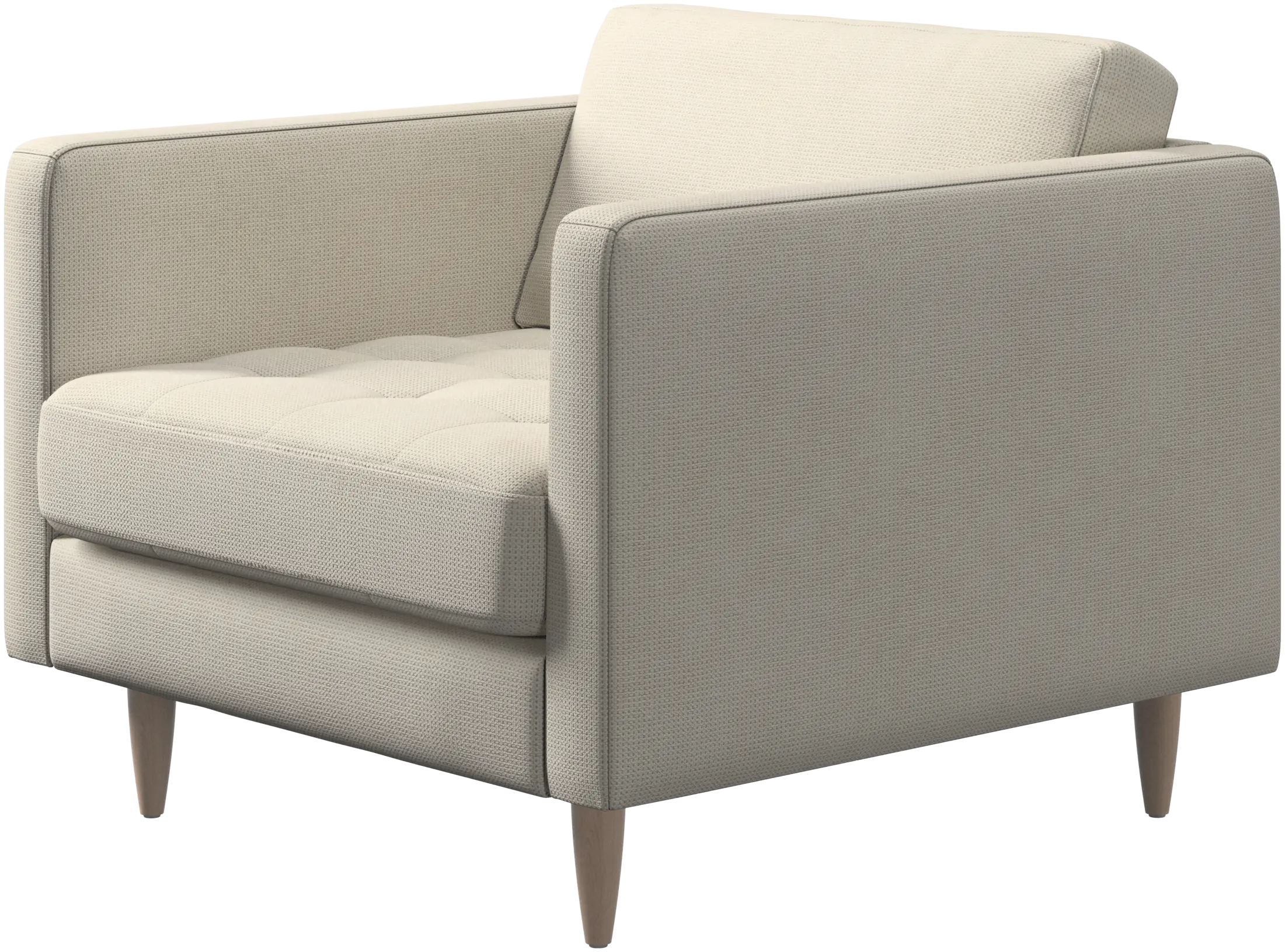 Osaka chair, tufted seat