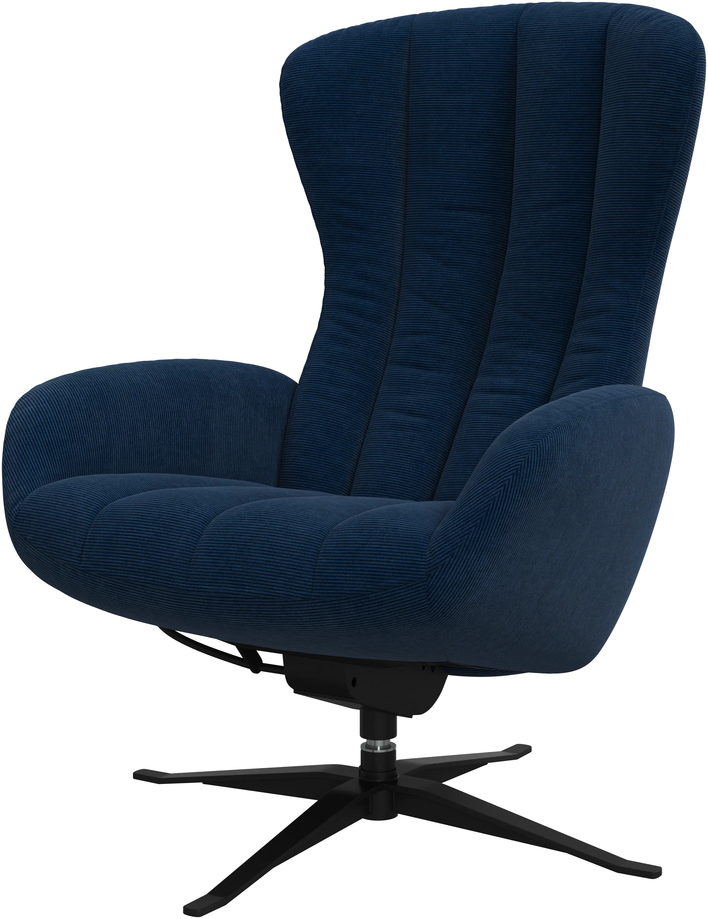 Tilburg recliner with swivel function and adjustable headrest